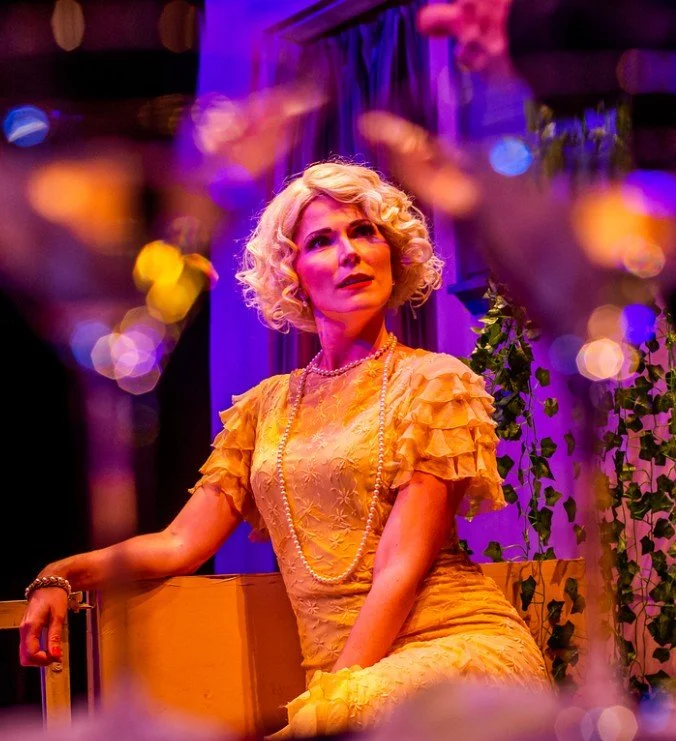 Sybill in PRIVATE LIVES. Hedgerow Theatre Directed by Ellen Kaplan.