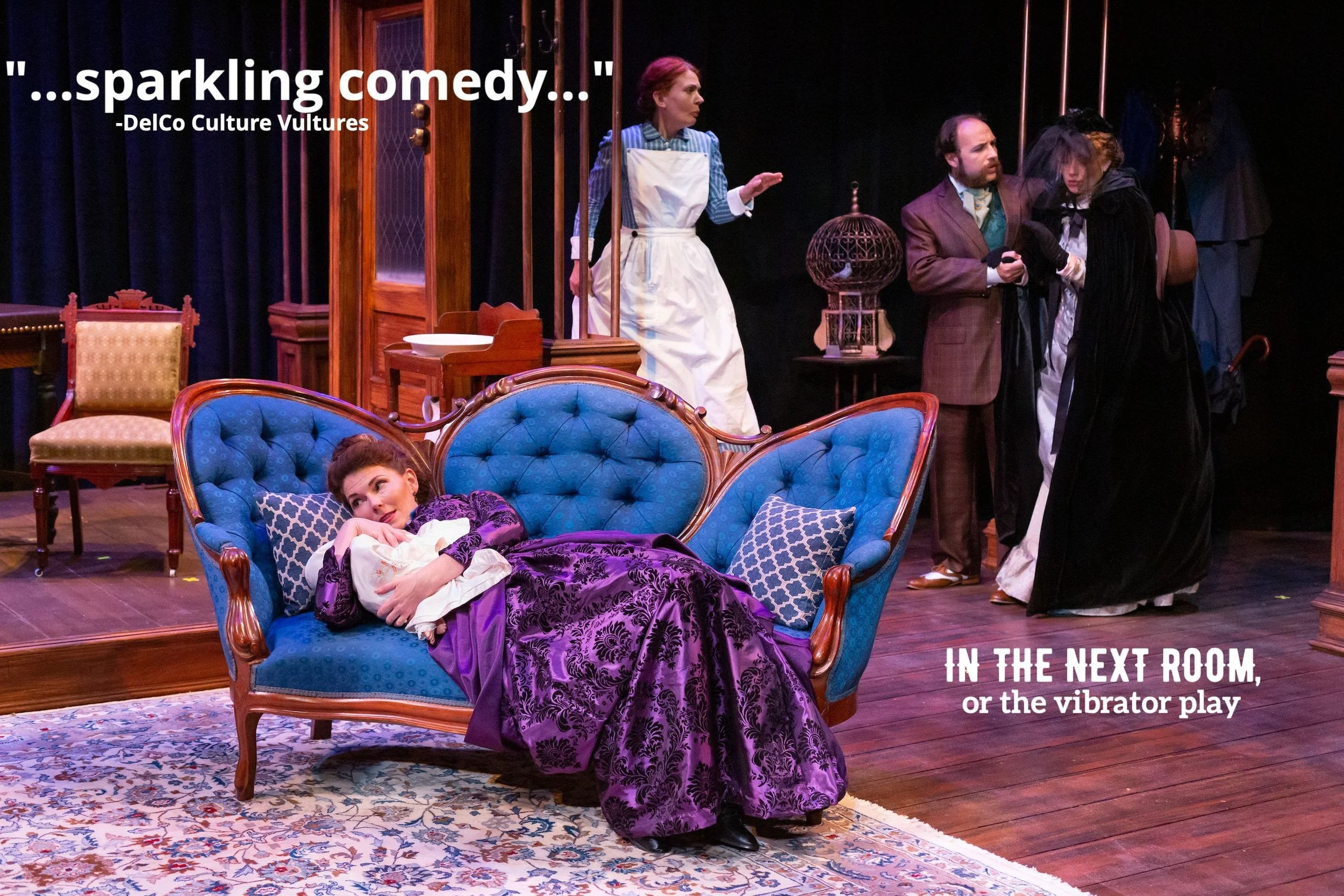 Jessica DalCanton as Catherine: IN THE NEXT ROOM OR THE VIBRATOR PLAY. *With Sophia Barret, Jennifer Summerfield and Adam Altman