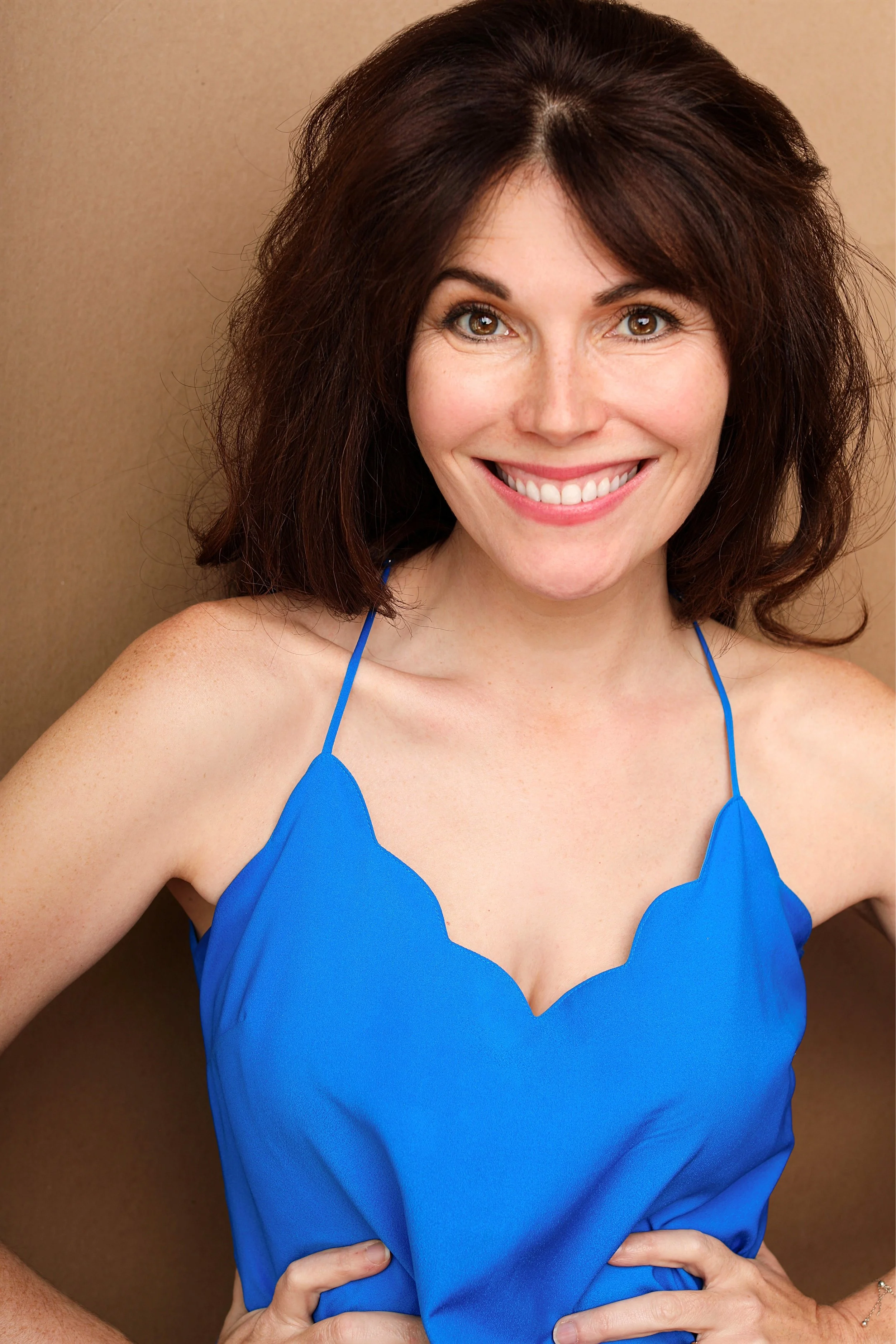 A photograph of Jessica DalCanton. Brunette Femail.