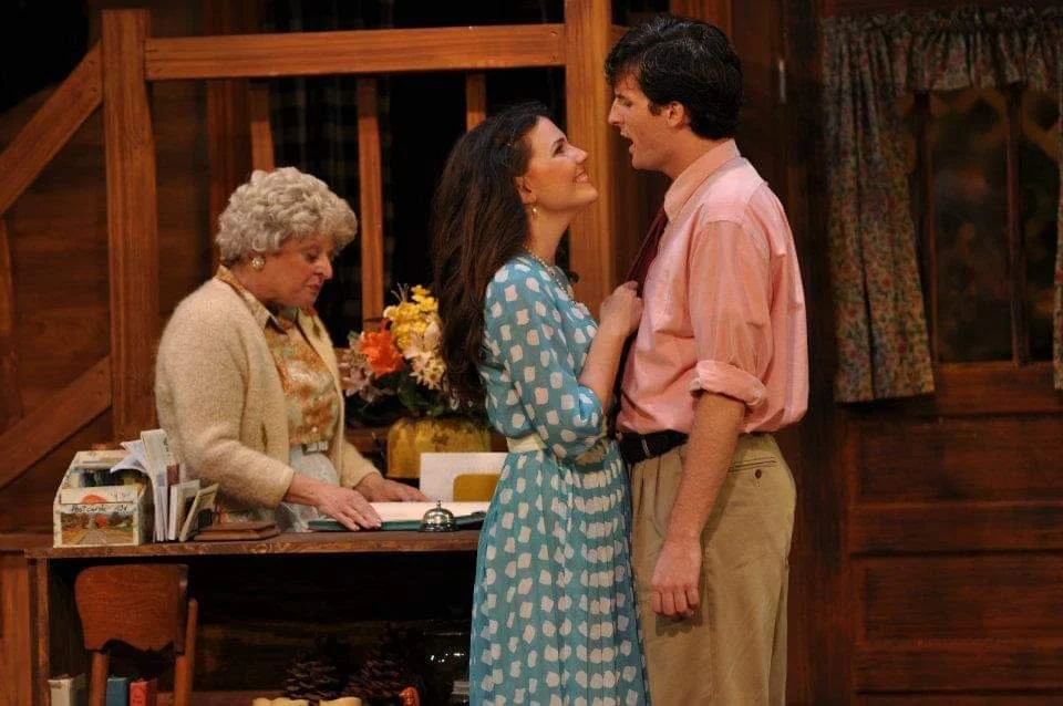 Catherine in THE FOREIGNER. Maples Rep. Directed by Brandon McShaffrey. *with Sean Thompson & Jonna Wiseman