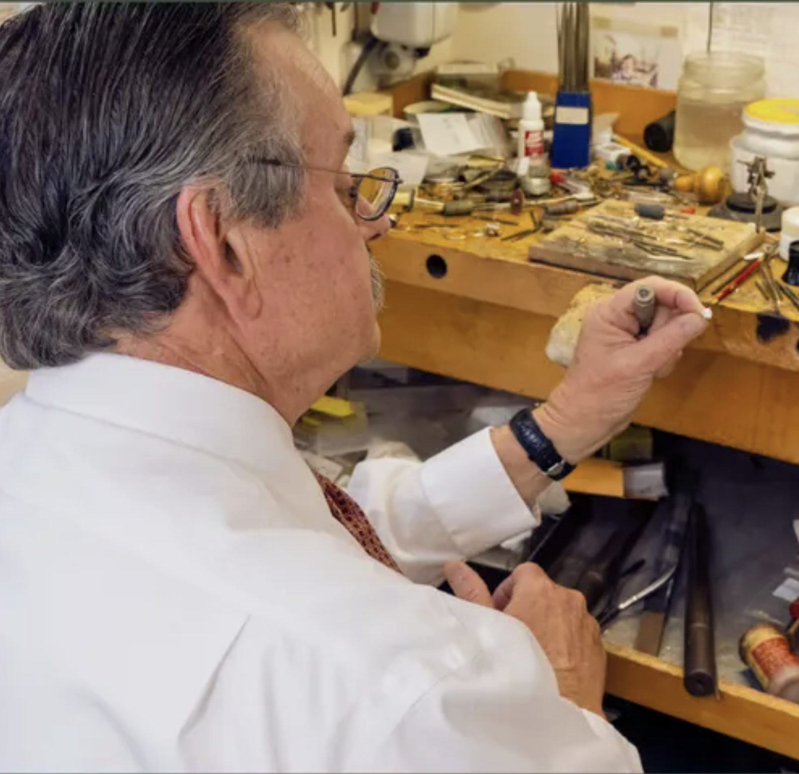 The Bench Jeweler, the Jeweler from Odesa, and Why Your Ring Might Fit Differently in January