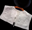 Elegant White Lace Capelet
