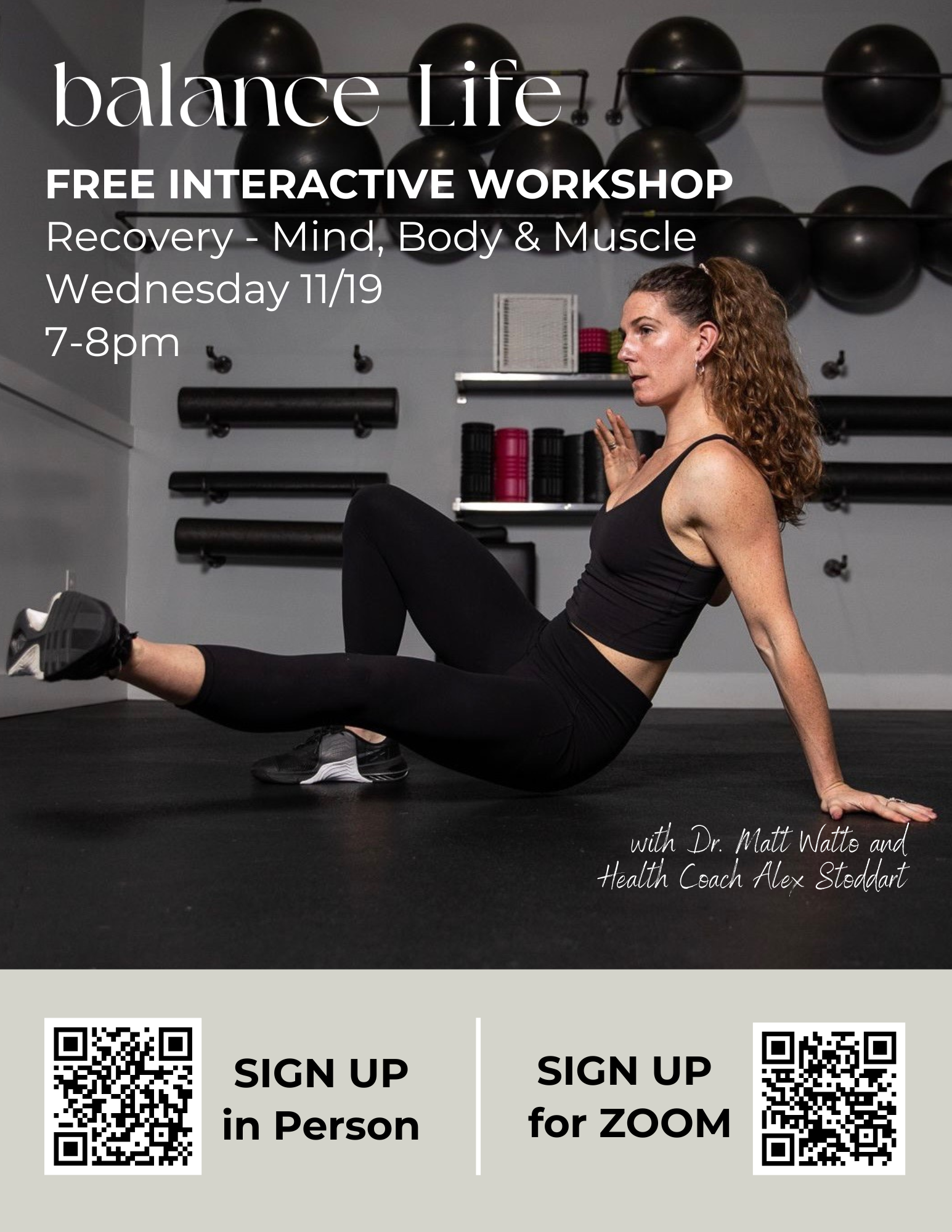 Interactive Recovery Workshop