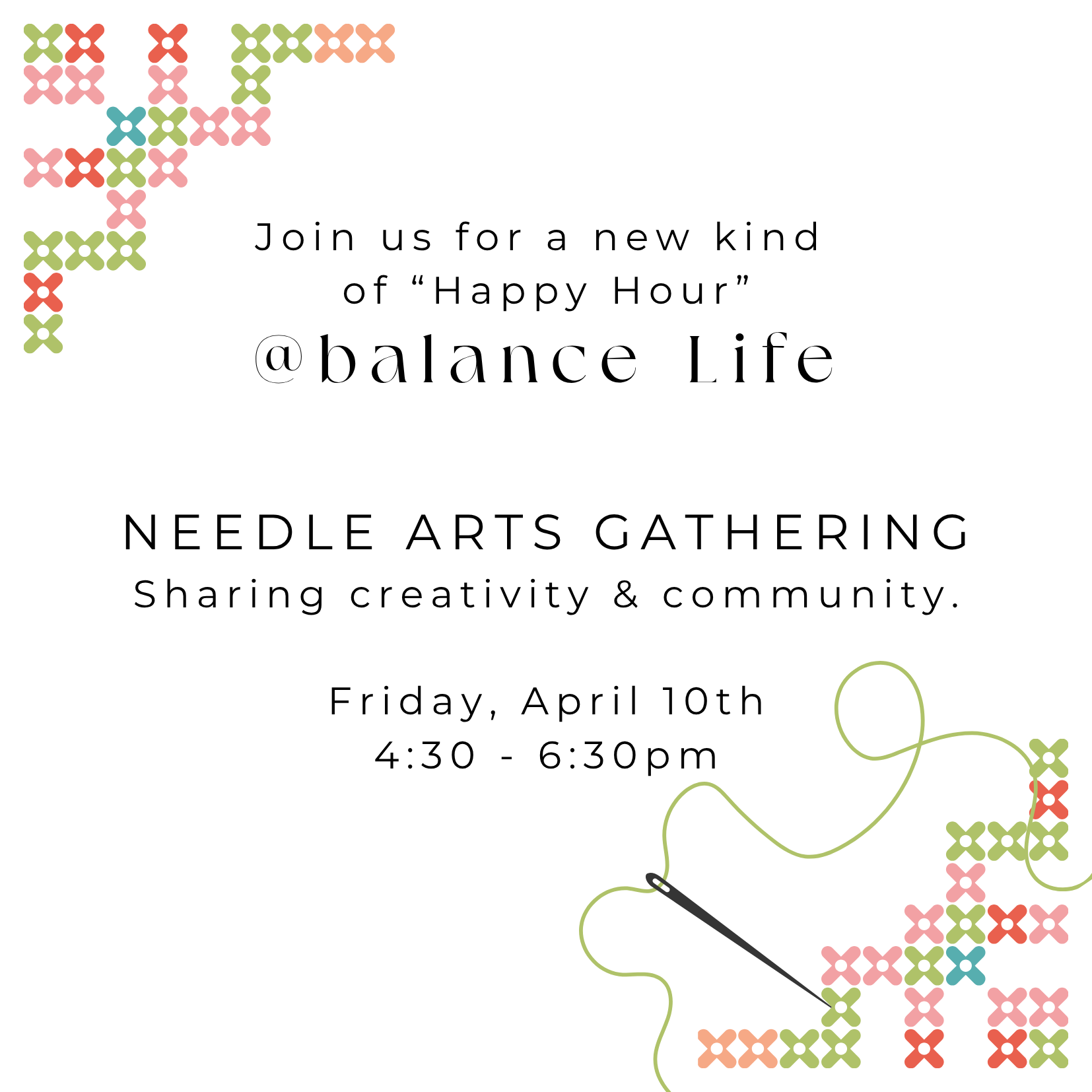 MEMBERS GATHERING: Needle Arts Enthusiasts - Sharing Creatvity &amp; Community