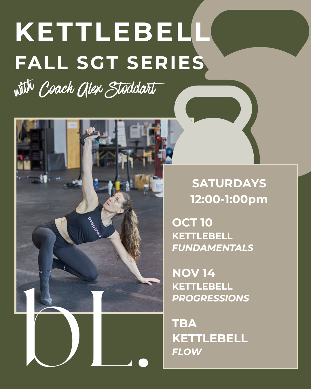 Kettlebell Small Group Training  - Fall Workshop Series