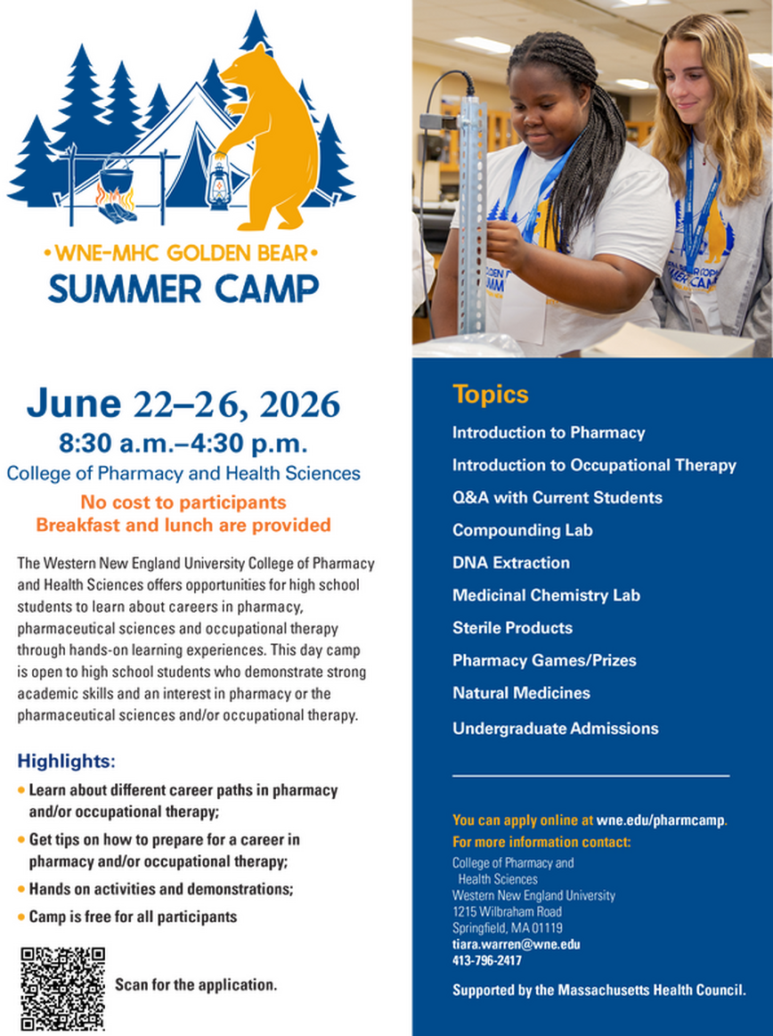 WNE-MHC Golden Bear Summer Camp