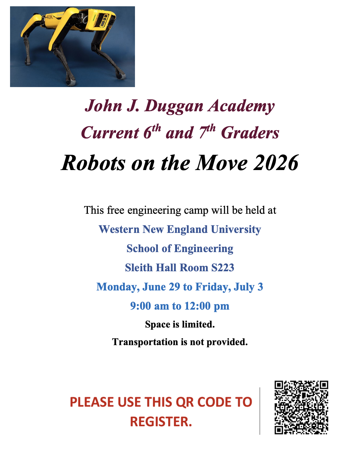 Robots on the Move
