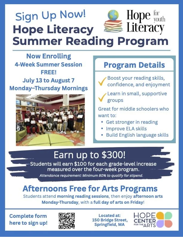 Hope Literacy Summer Reading Program