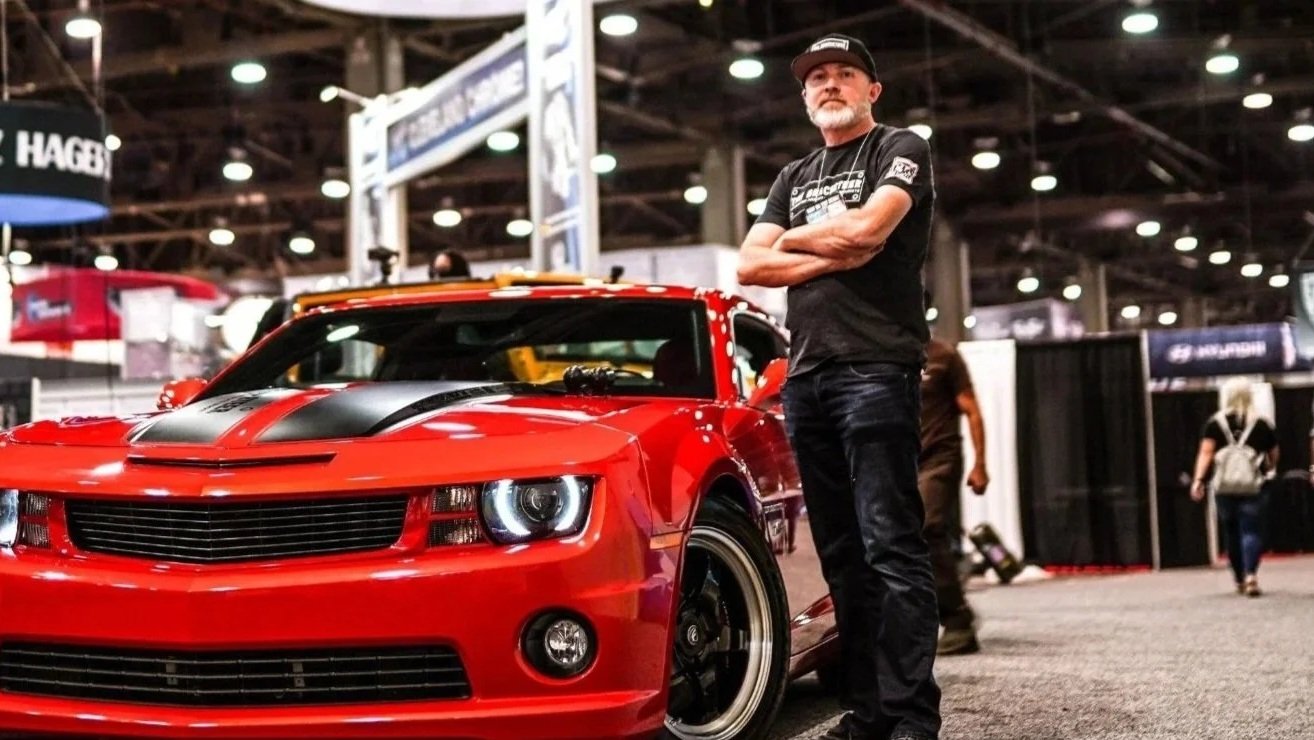 Inventor of The Bracketeer Universal Fire Extinguisher bracket Simon Wehr