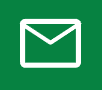 Icon of an envelope on a green background