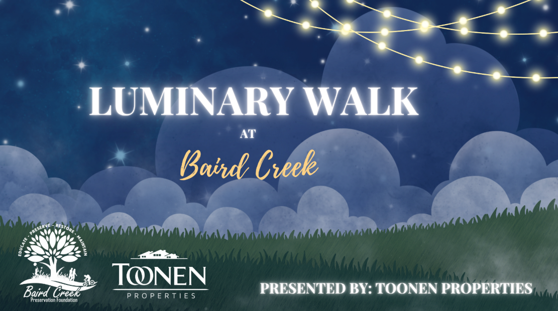 Luminary Walk in Baird Creek