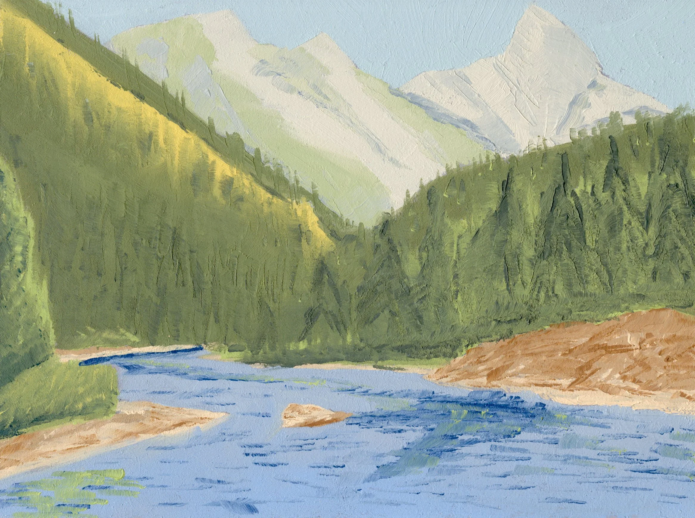 West Side of Glacier