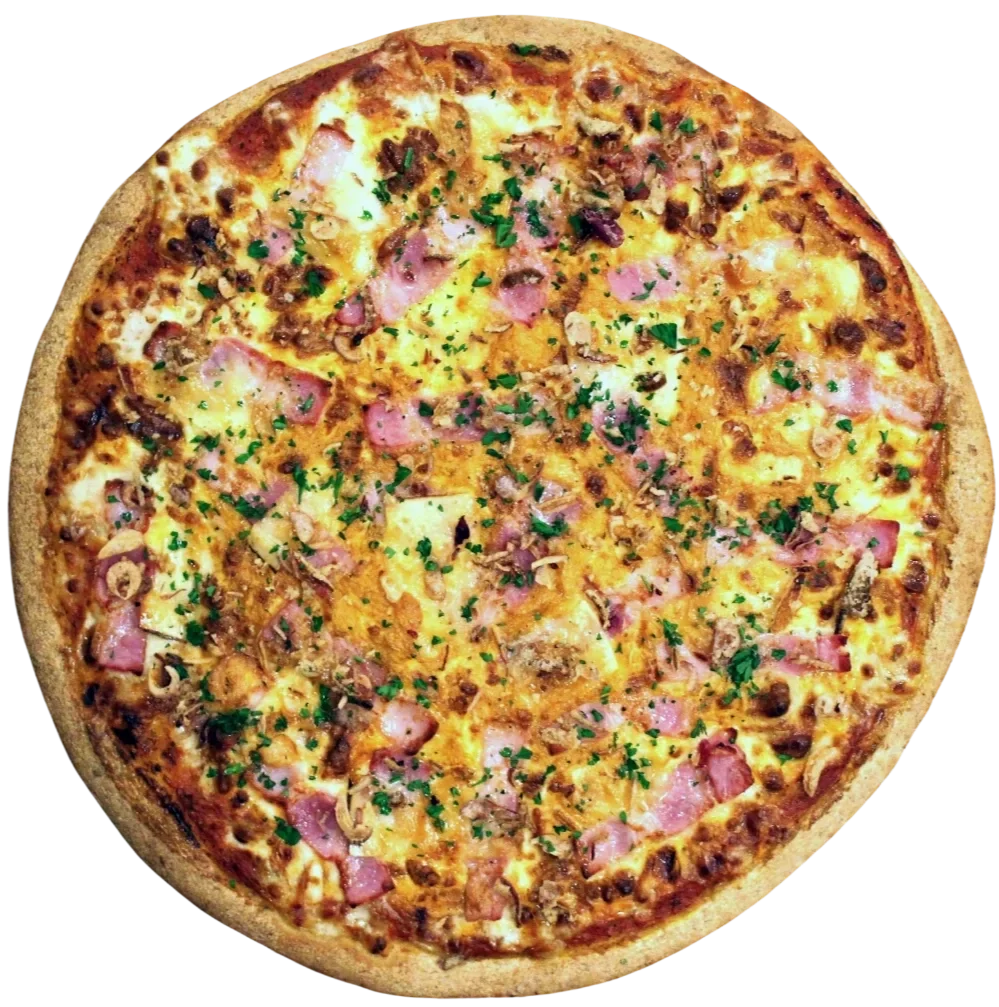 Guillotine -  Bacon, Gruyère, egg, crispy shallots, and parsley