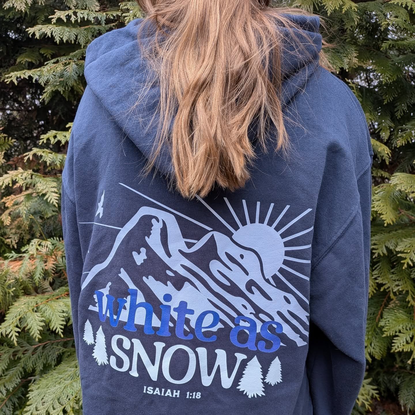 No matter your past&mdash;grace makes you new.

White as snow. 🤍

Isaiah 1:18

Wear the reminder.