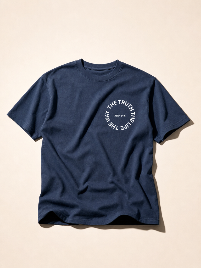 WAY, TRUTH, LIFE HEAVYWEIGHT TEE