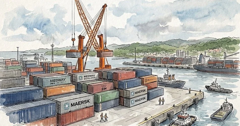 The Northern Triangle Ports Duopoly: Puerto Cortés vs. the Guatemalan Corridor
