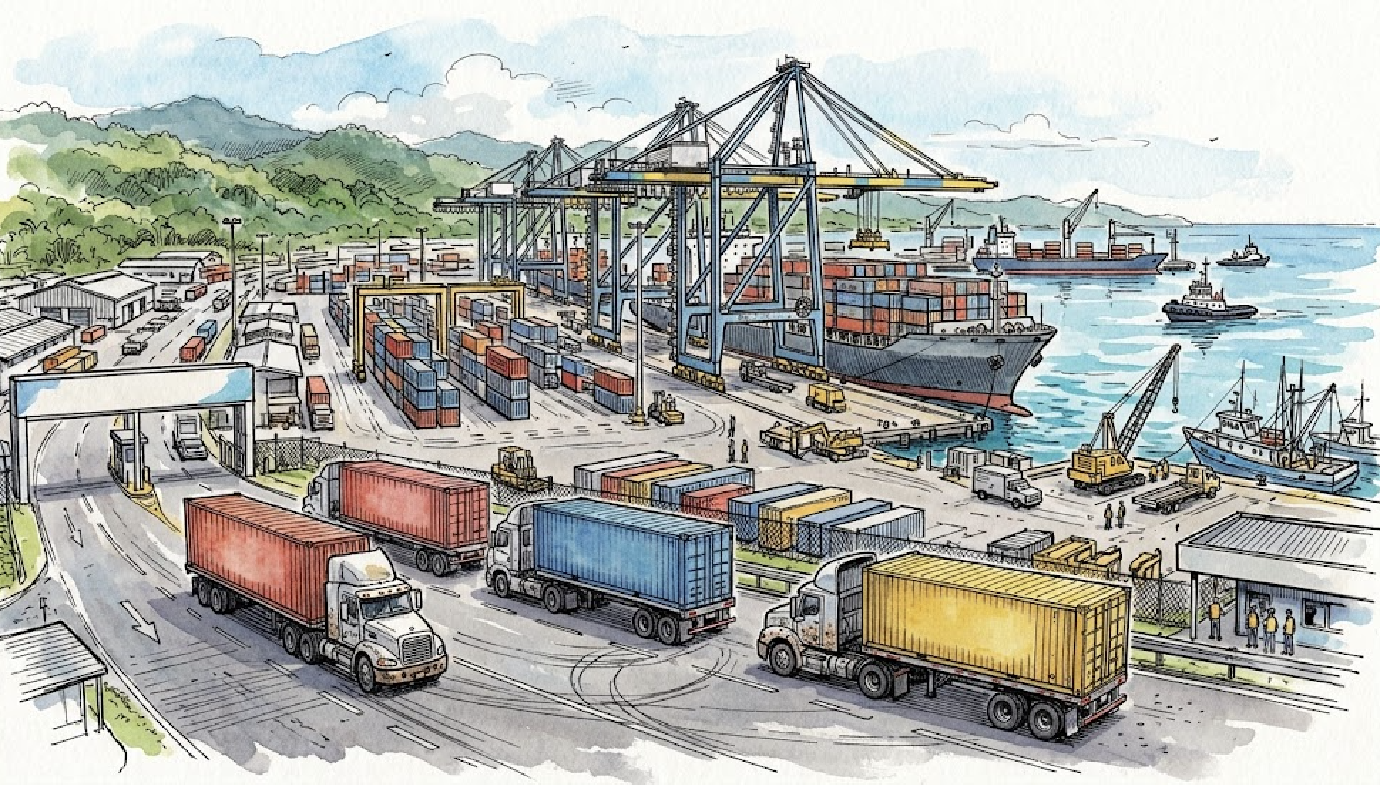 Costa Rica, Logistics and Bottlenecks