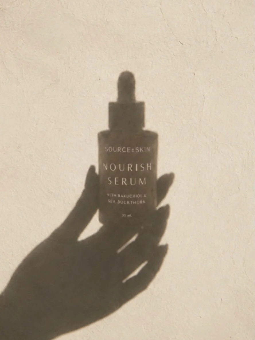Where nourishment meets light. ✨
Nourish Serum is a concentrated blend of nutrient-rich plant oils, bakuchiol, ceramides and sea buckthorn&mdash;thoughtfully formulated to replenish moisture, support the skin barrier and soften the appearance of fine