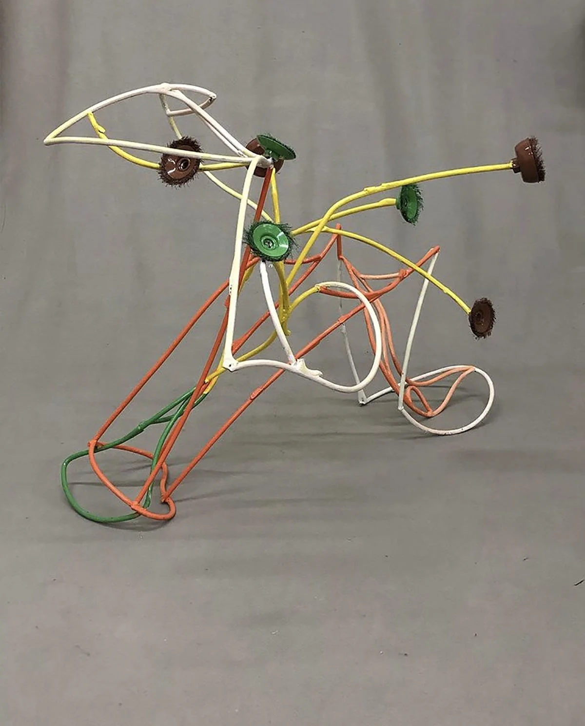 Honeysuckle, repurposed steel, 2020