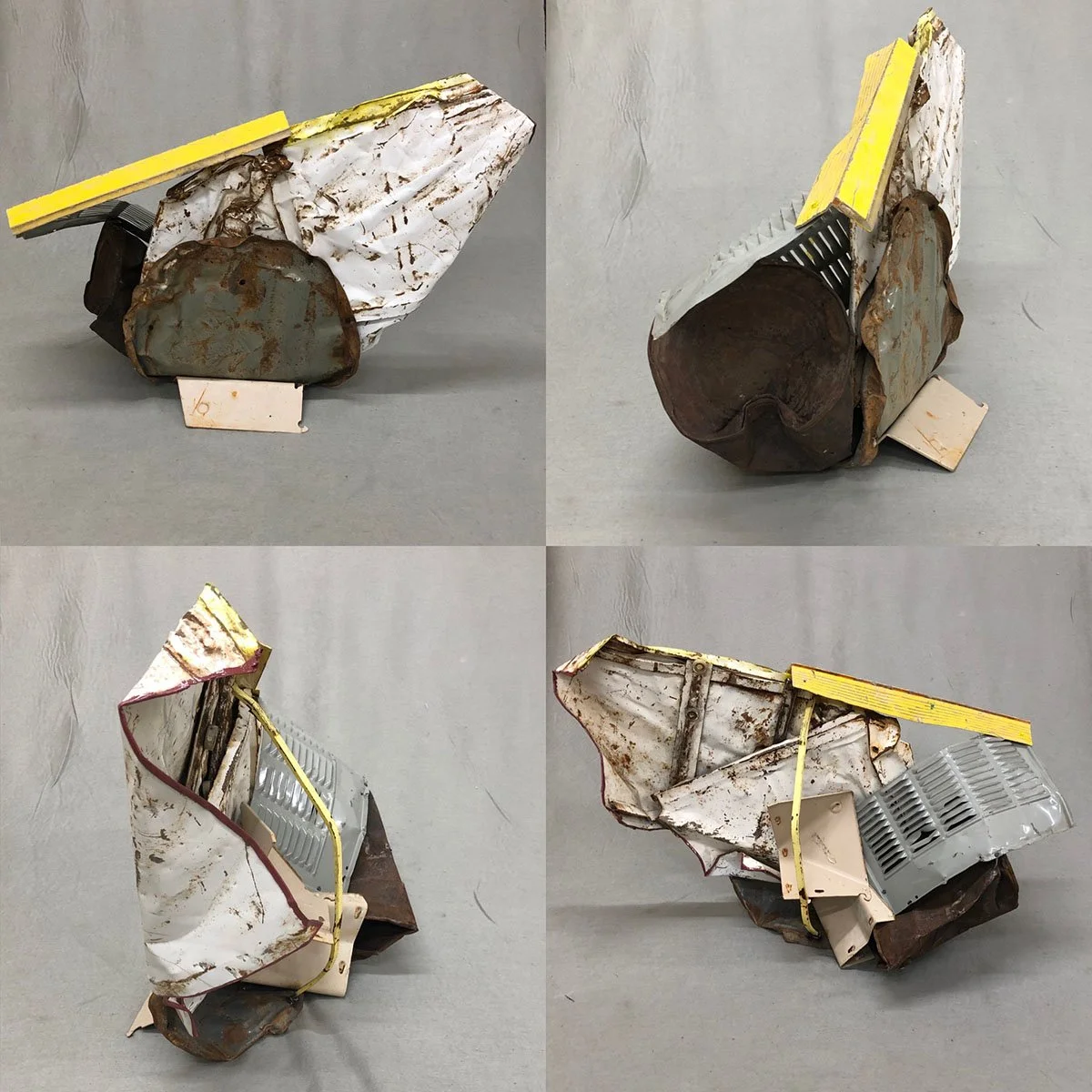 Play Around, repurposed steel, 2020