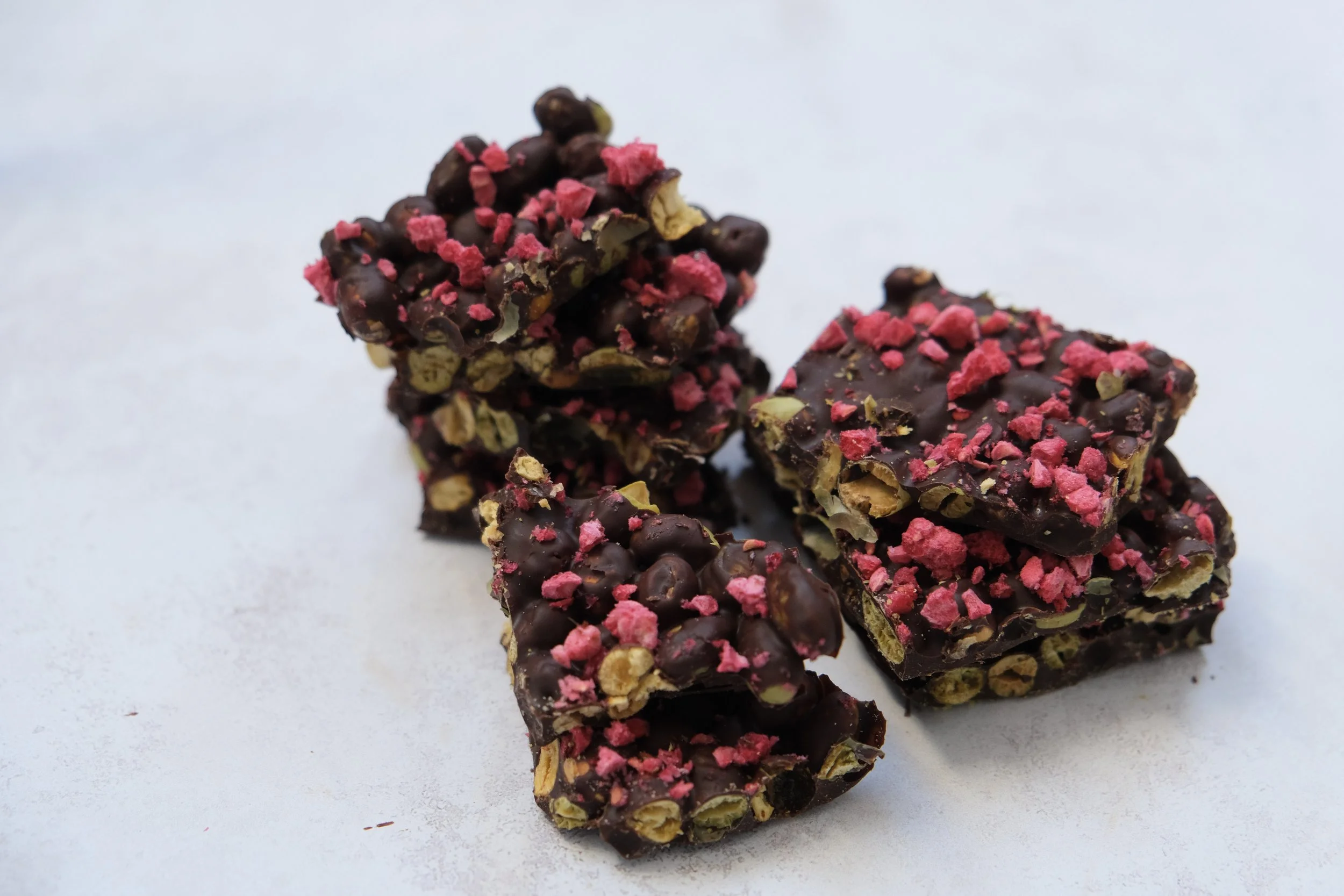 Dark Chocolate Crunch Bites