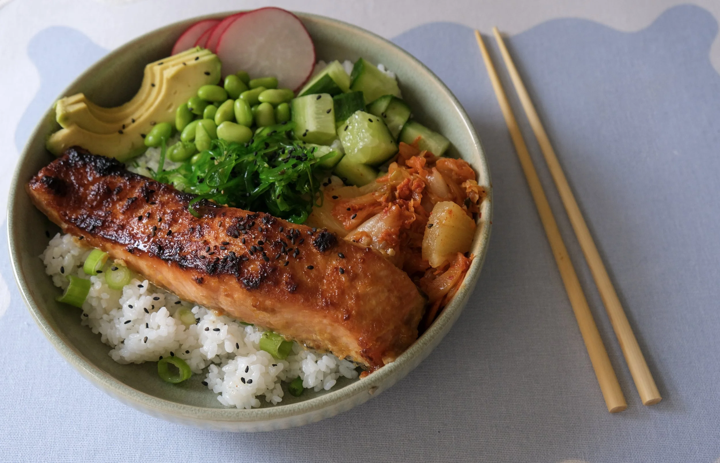 Miso Salmon Bowl
