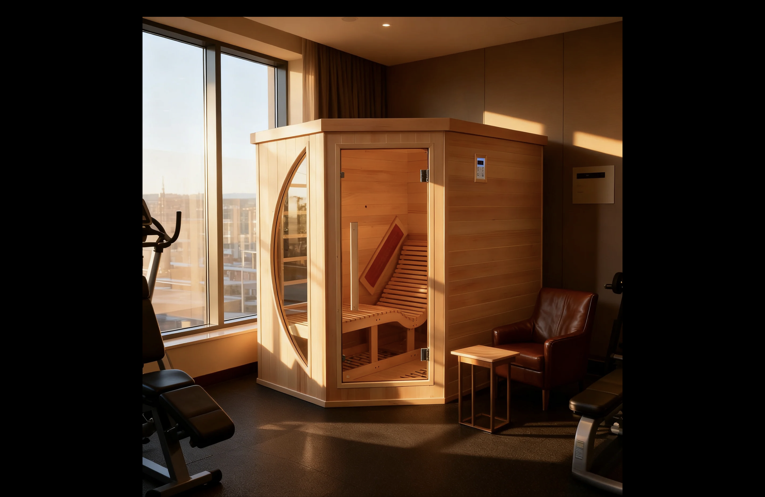 Compact Infrared Indoor Sauna