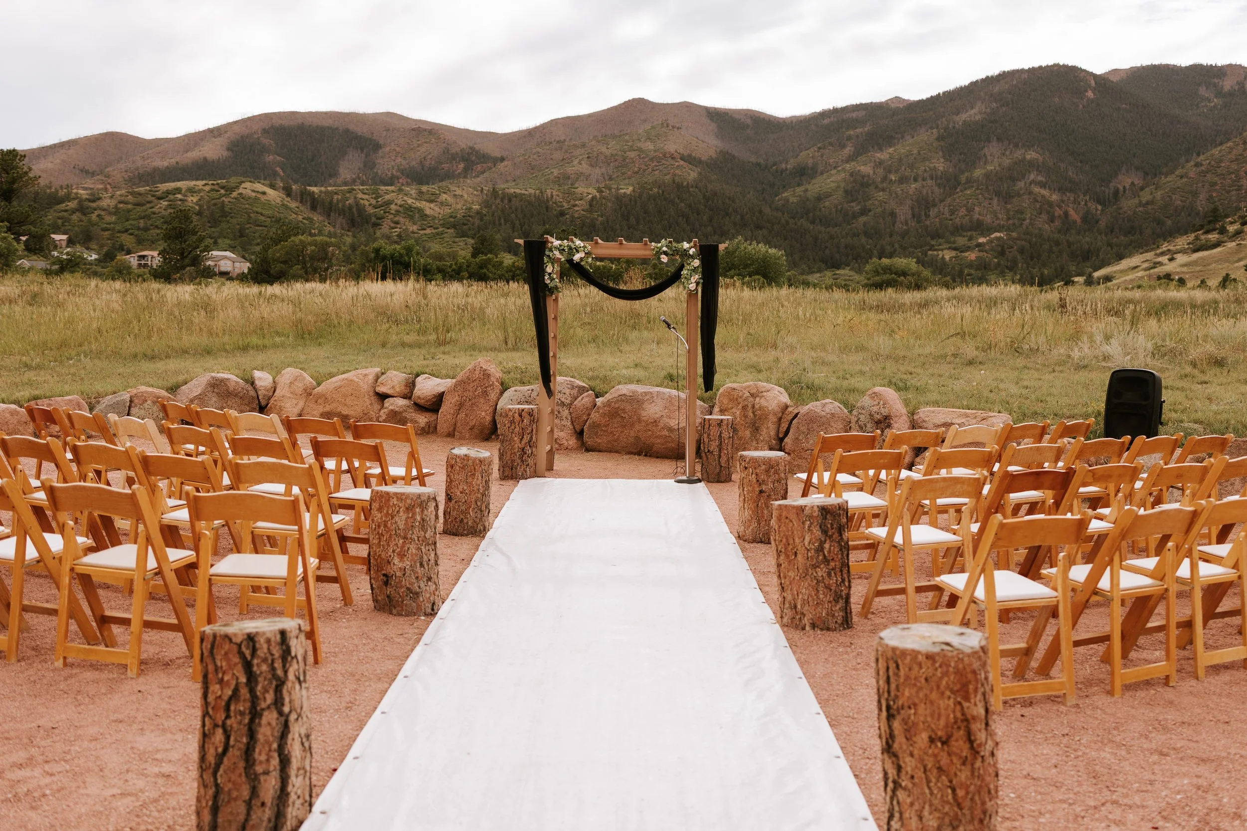 Colorado Springs wedding venue with mountain views Colorado Springs wedding coordinator