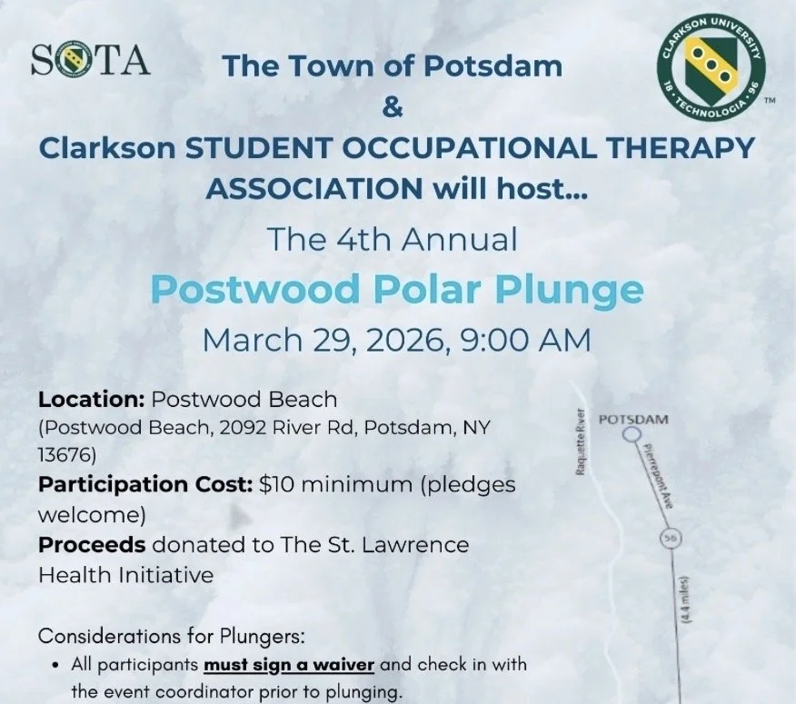 Join the Postwood Polar Plunge—Sunday, March 29 at 9 AM