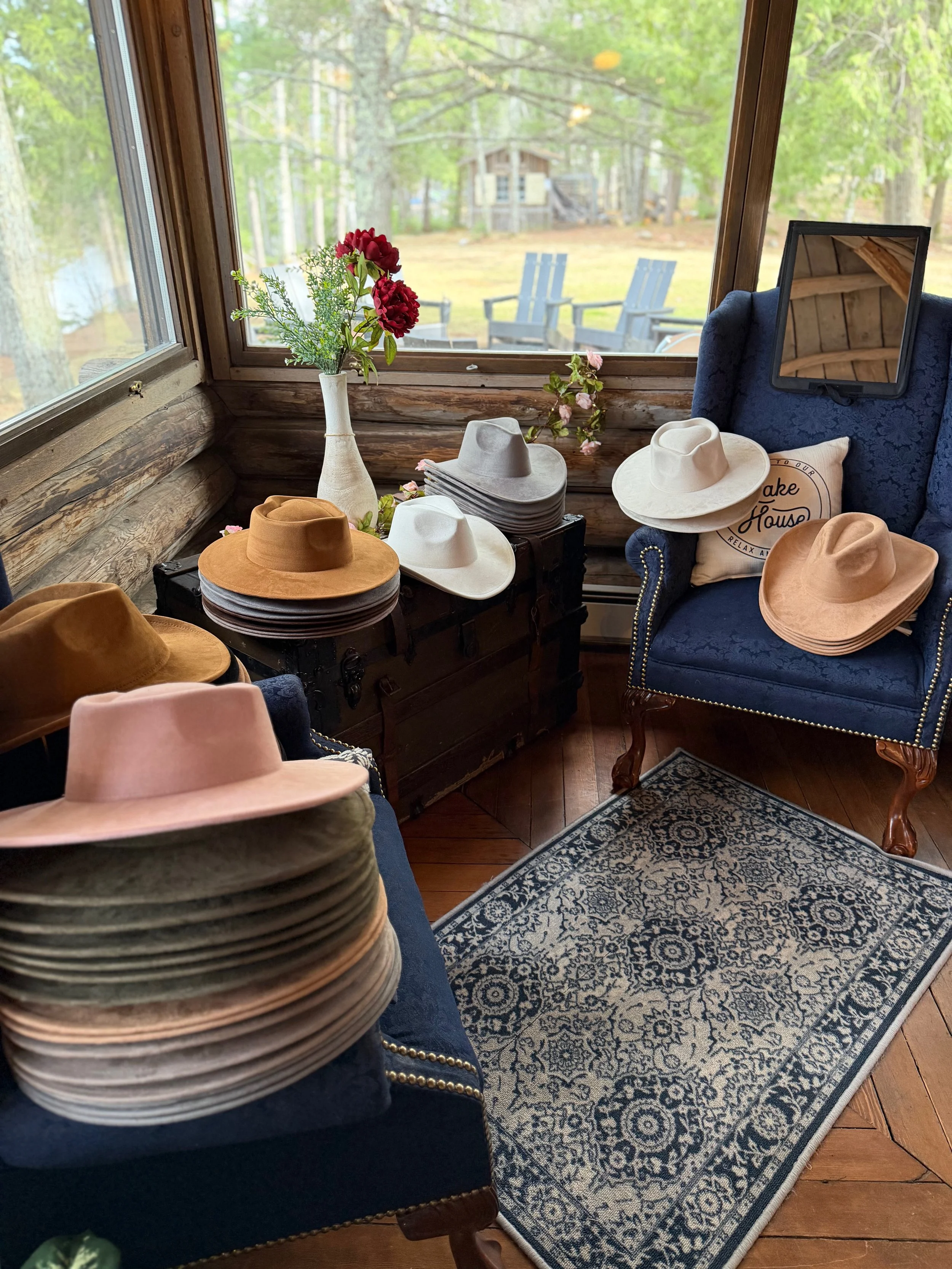 Variety of Hats and Color at Singe Textile Burn