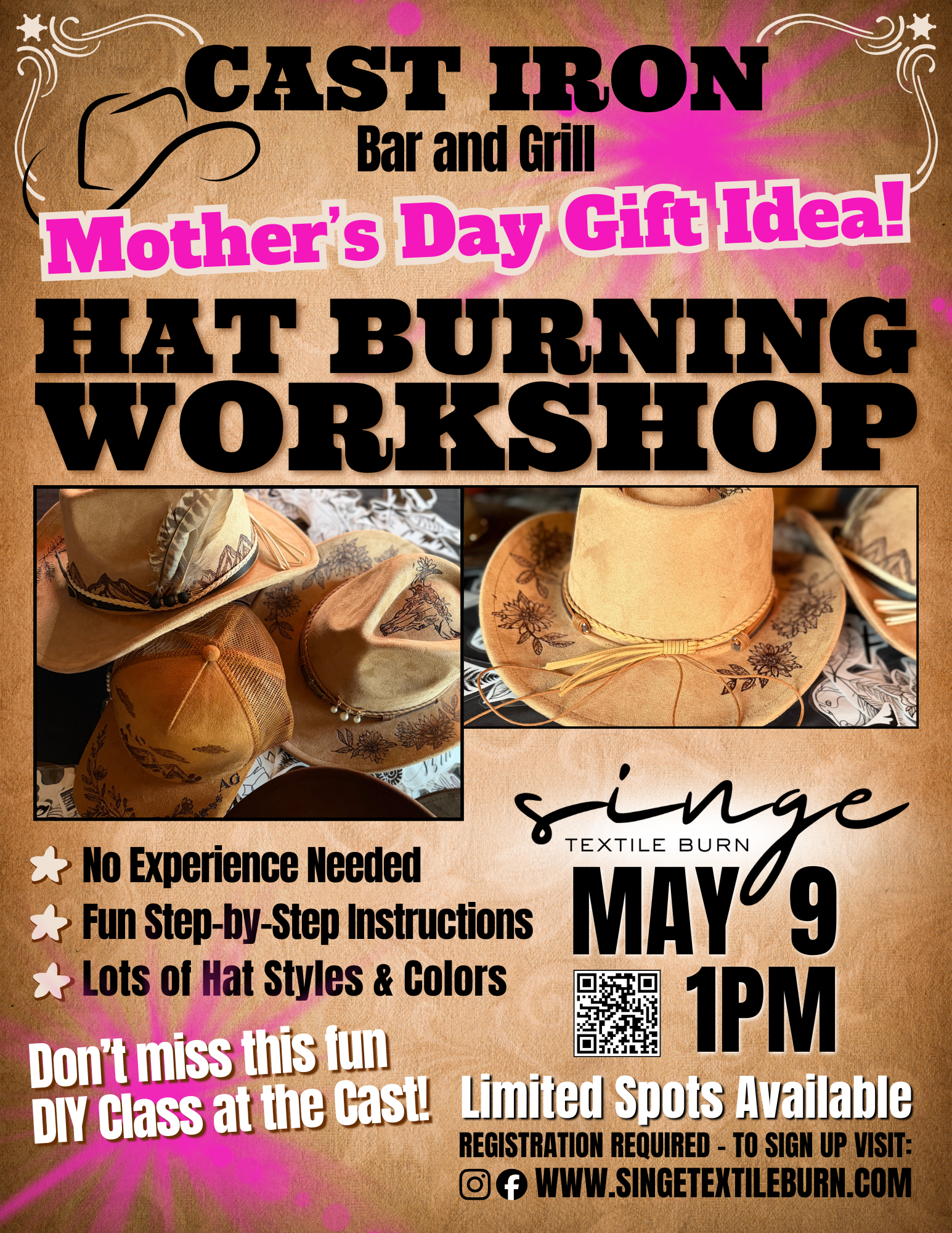 Cast Iron - May 9th at 1pm