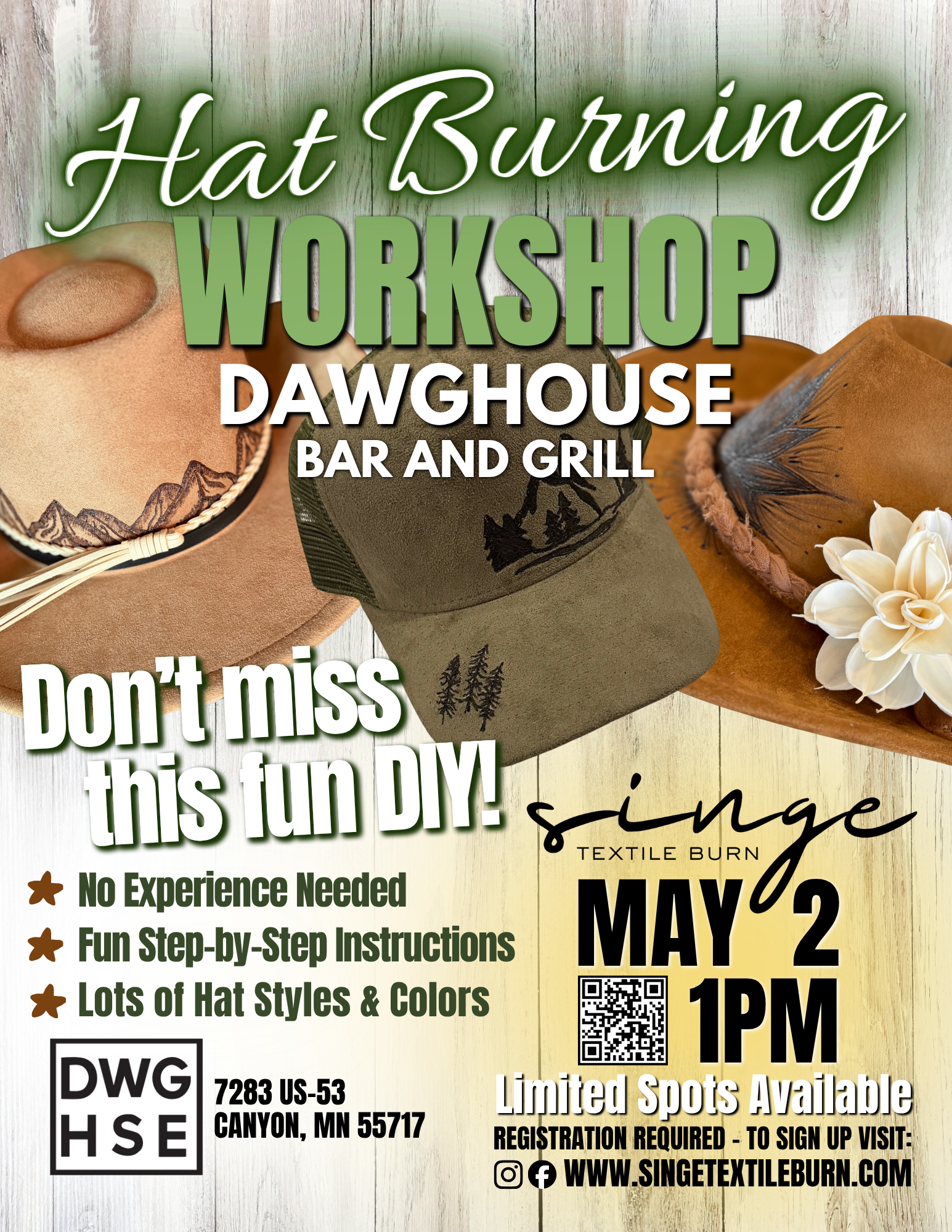 Dawghouse ~ May 2nd at 1pm