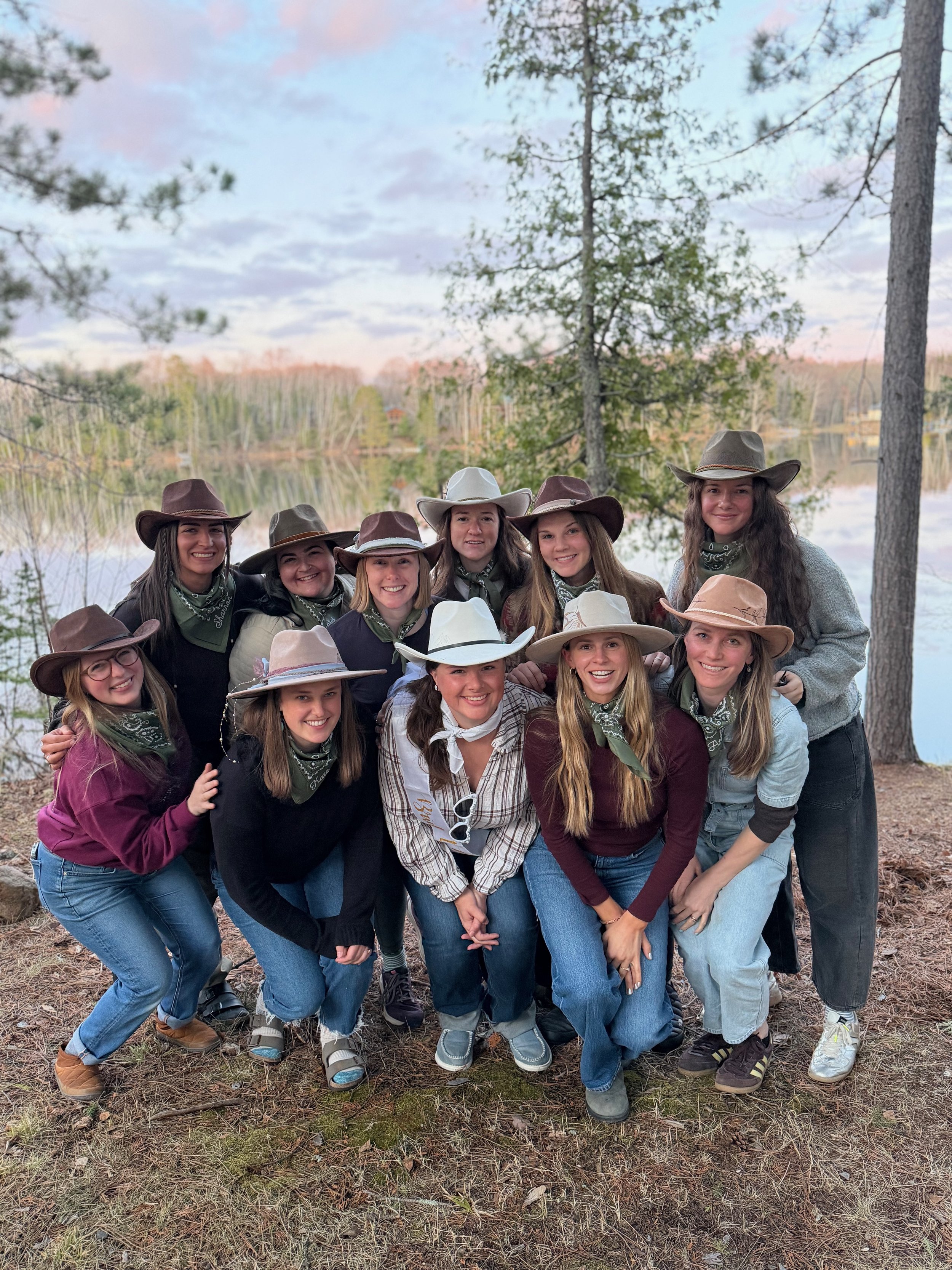 Bachelorette Parties with Singe Textile Burn