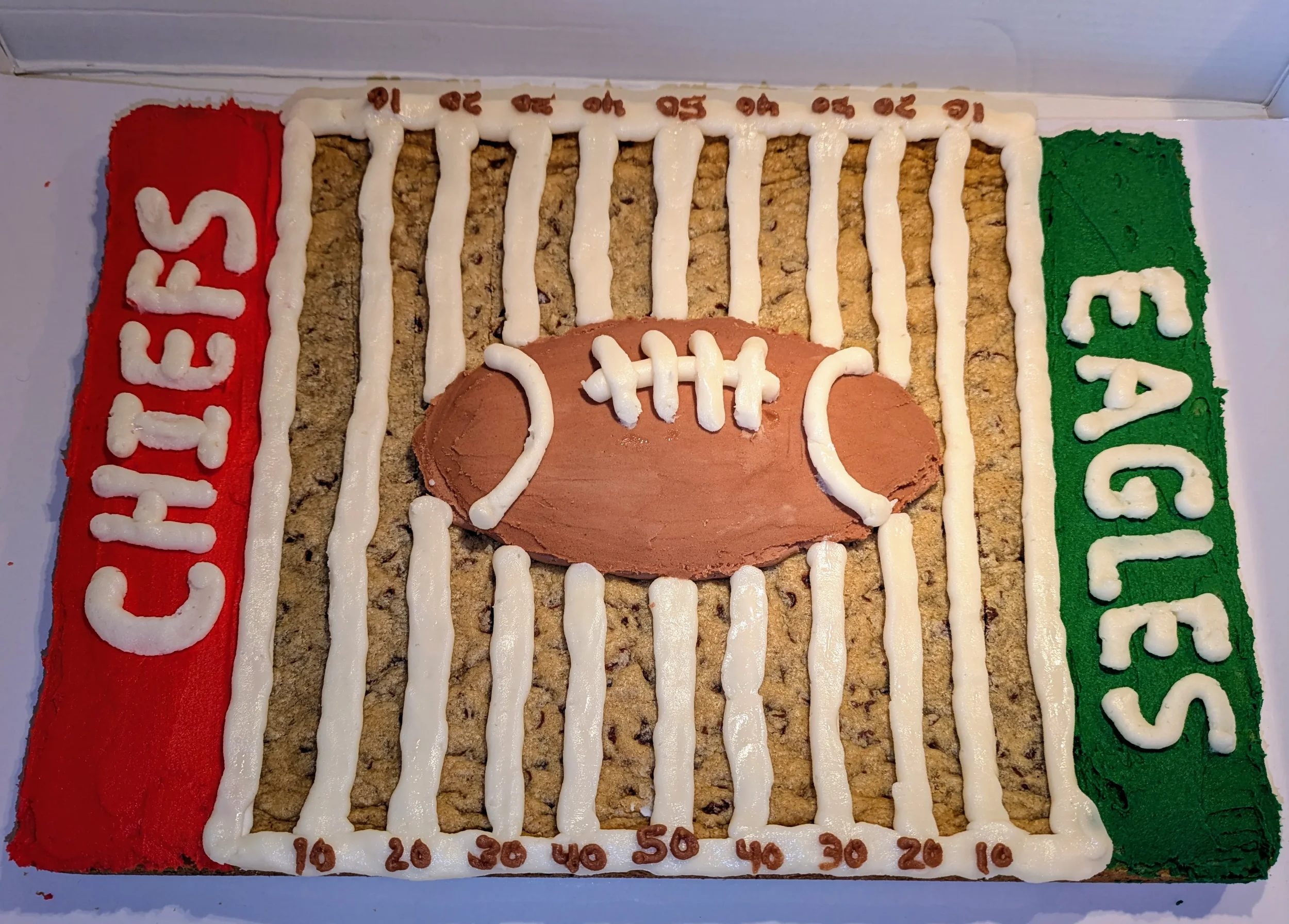 Game Day Cookie Cake