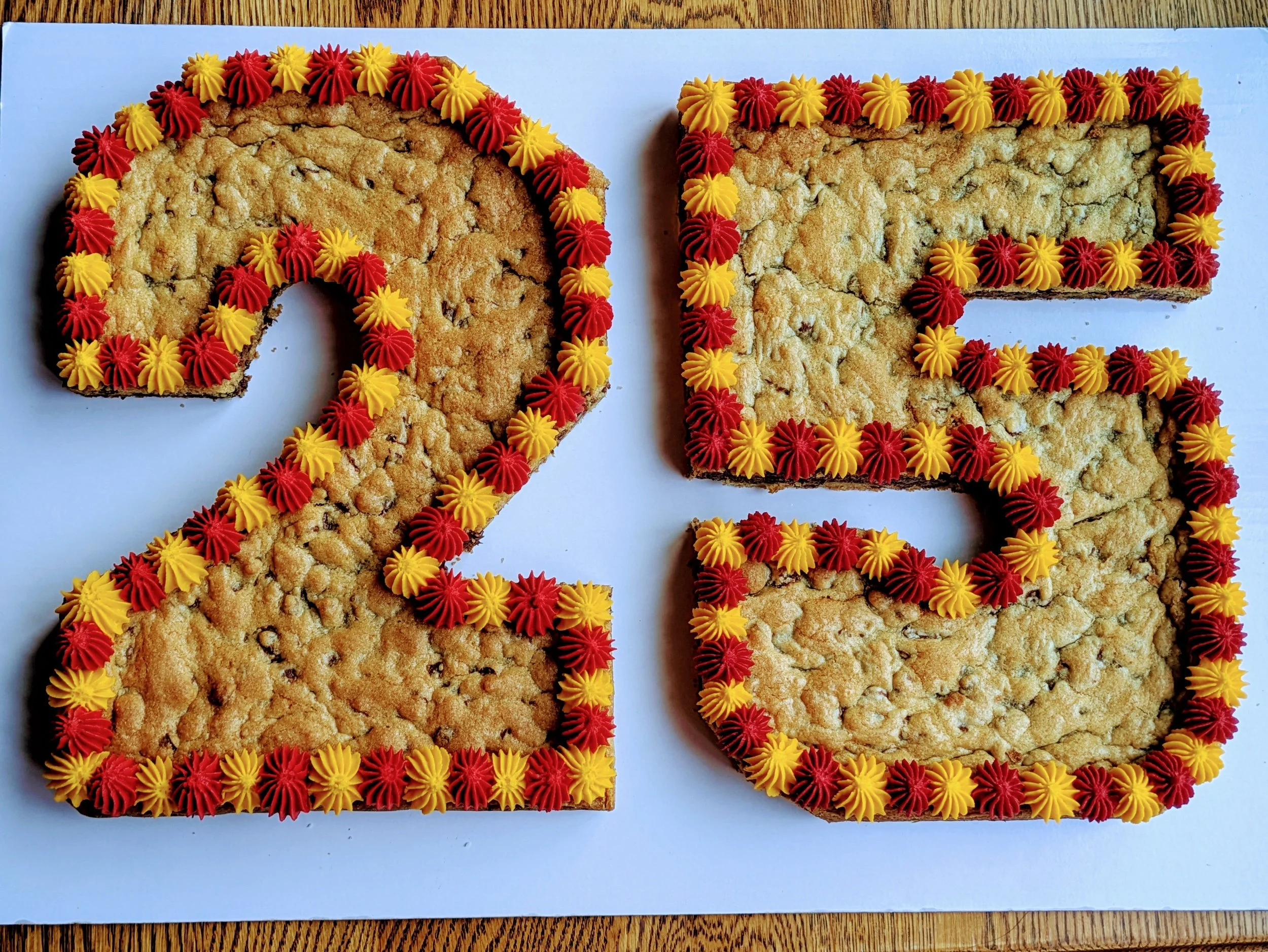 Graduation Cookie Cake