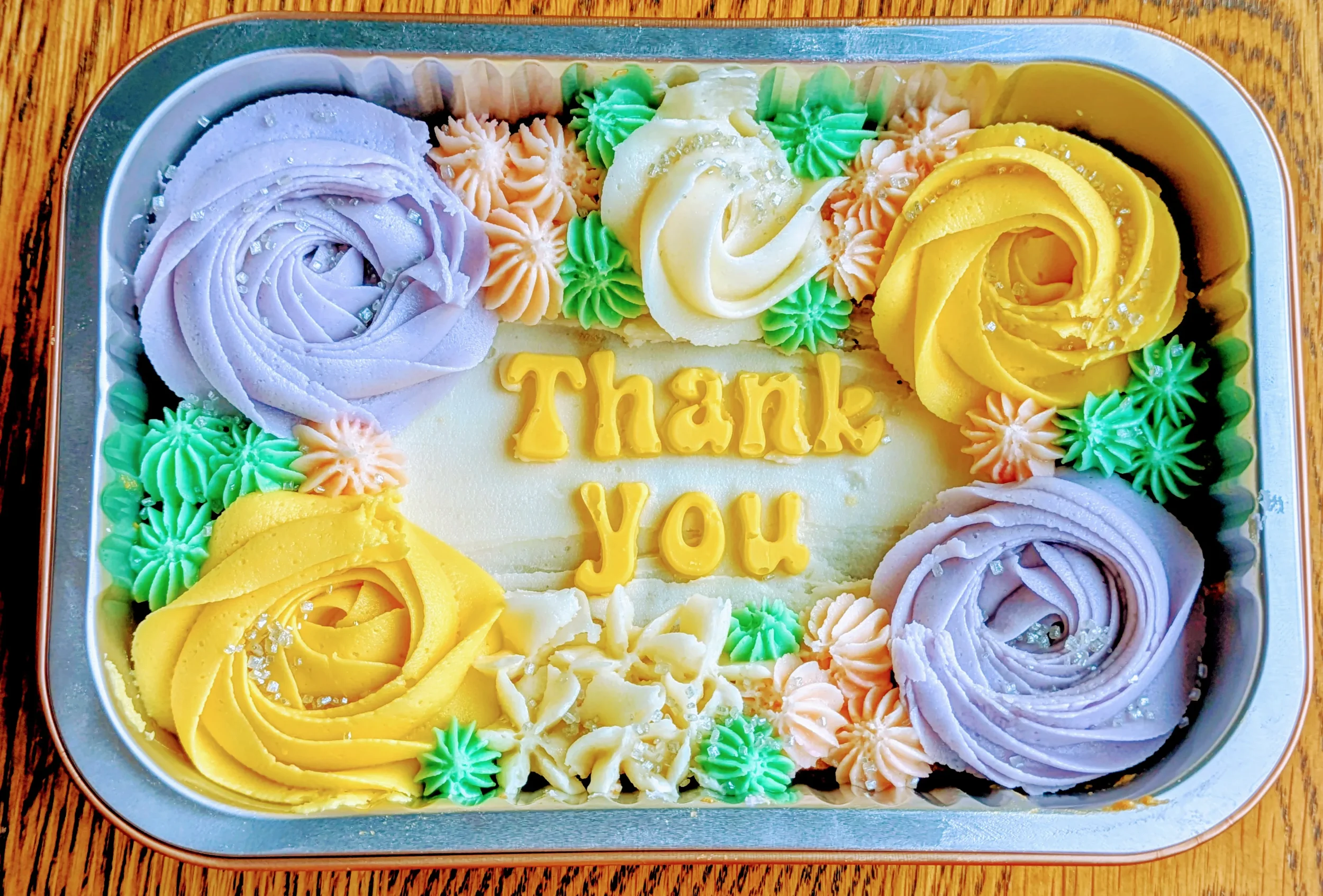 Thank You Cookie Cake