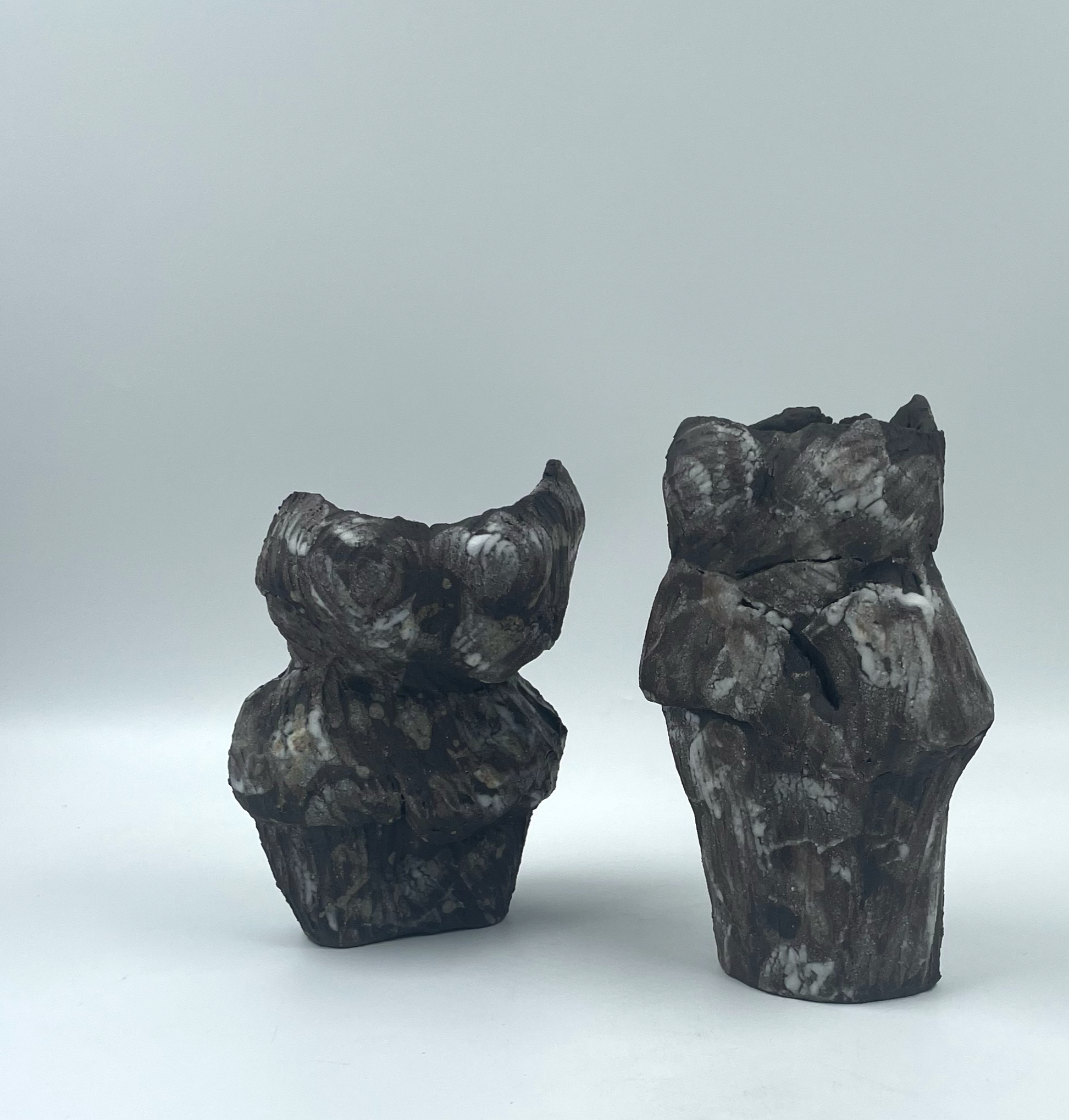 Ceramic Sculpture, Ash Glaze, Greece 