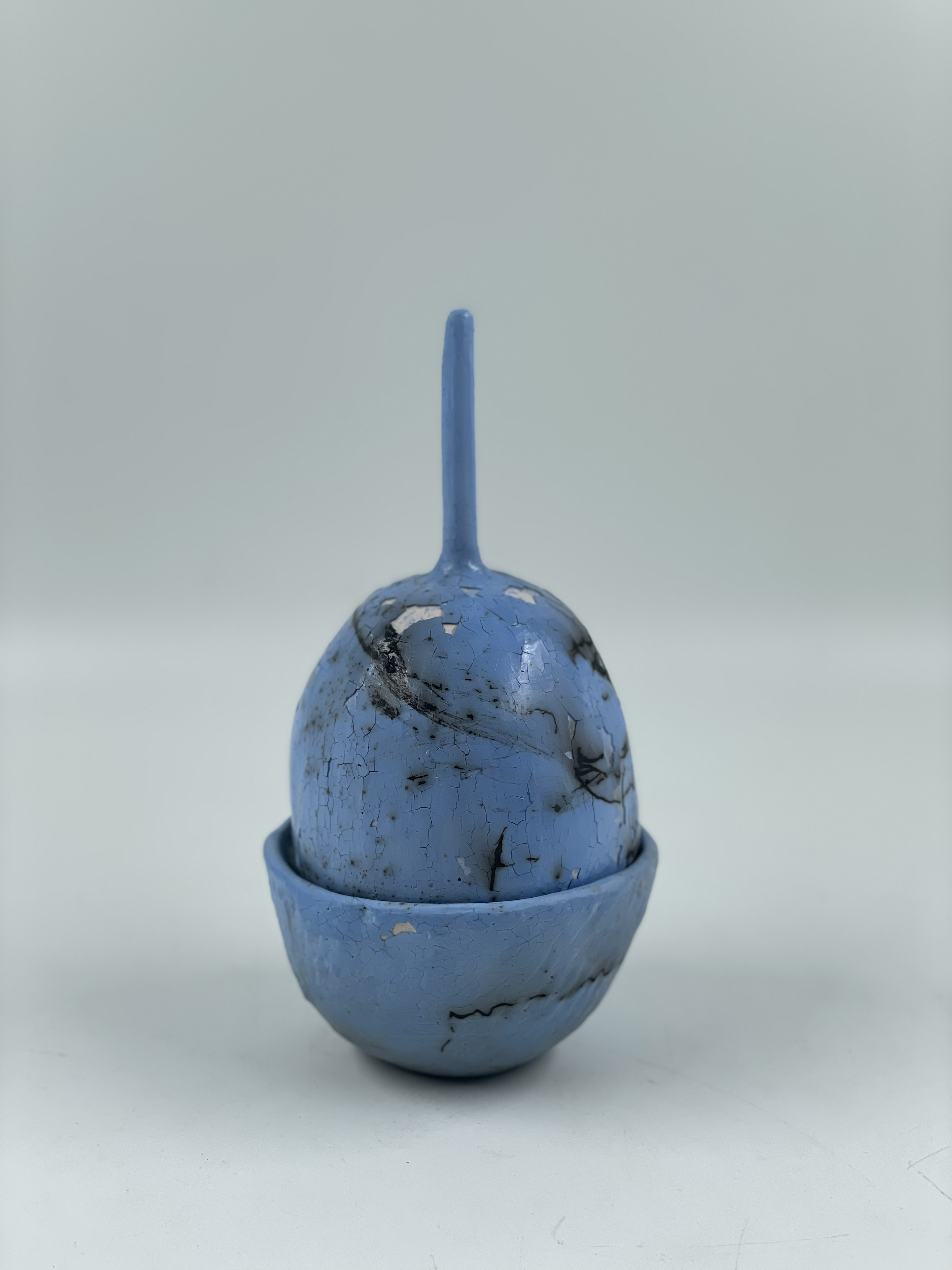 Ceramic Sculpture, Raku Fired, Greece