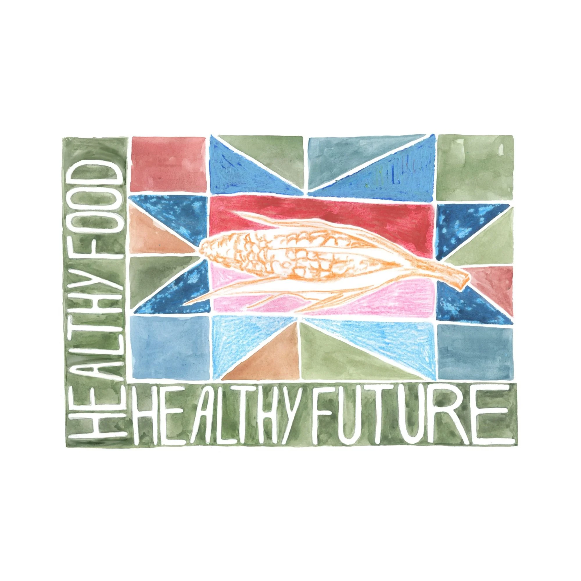 HEALTHY FUTURE Art Print