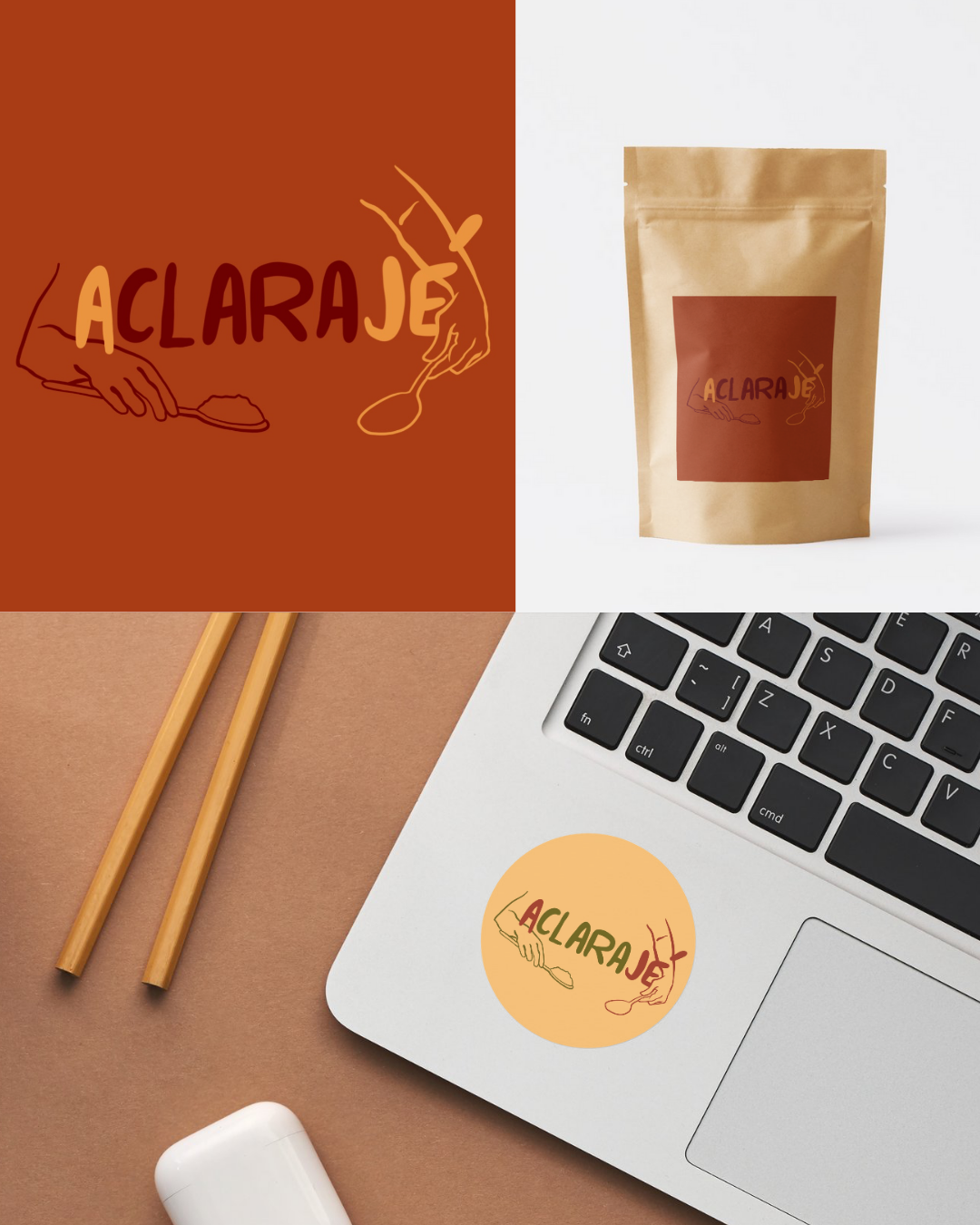 Promo materials for Aclarajé