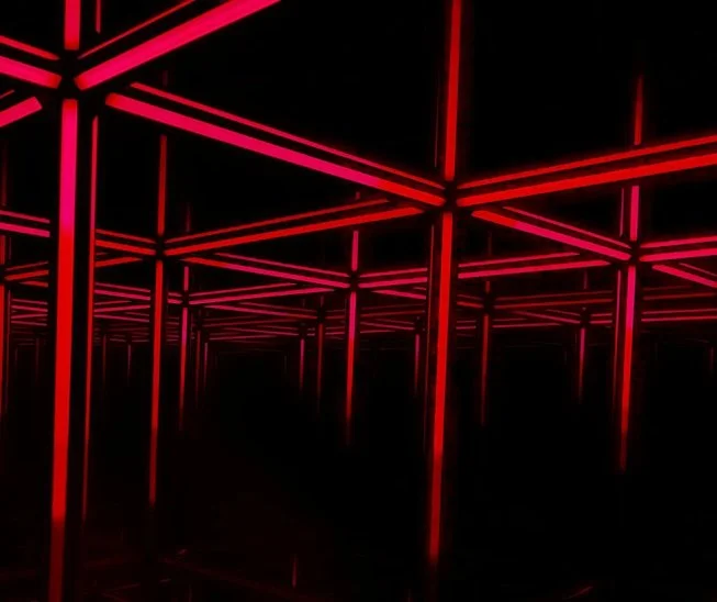 Red beams