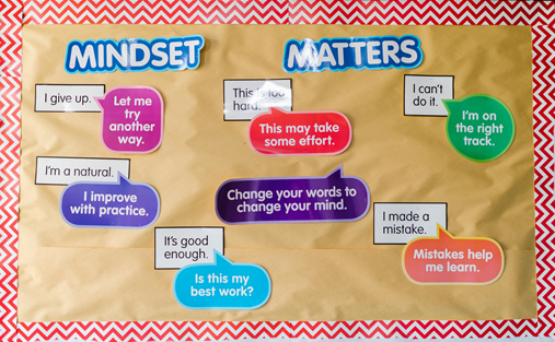 Mindset Matters Bulletin Board