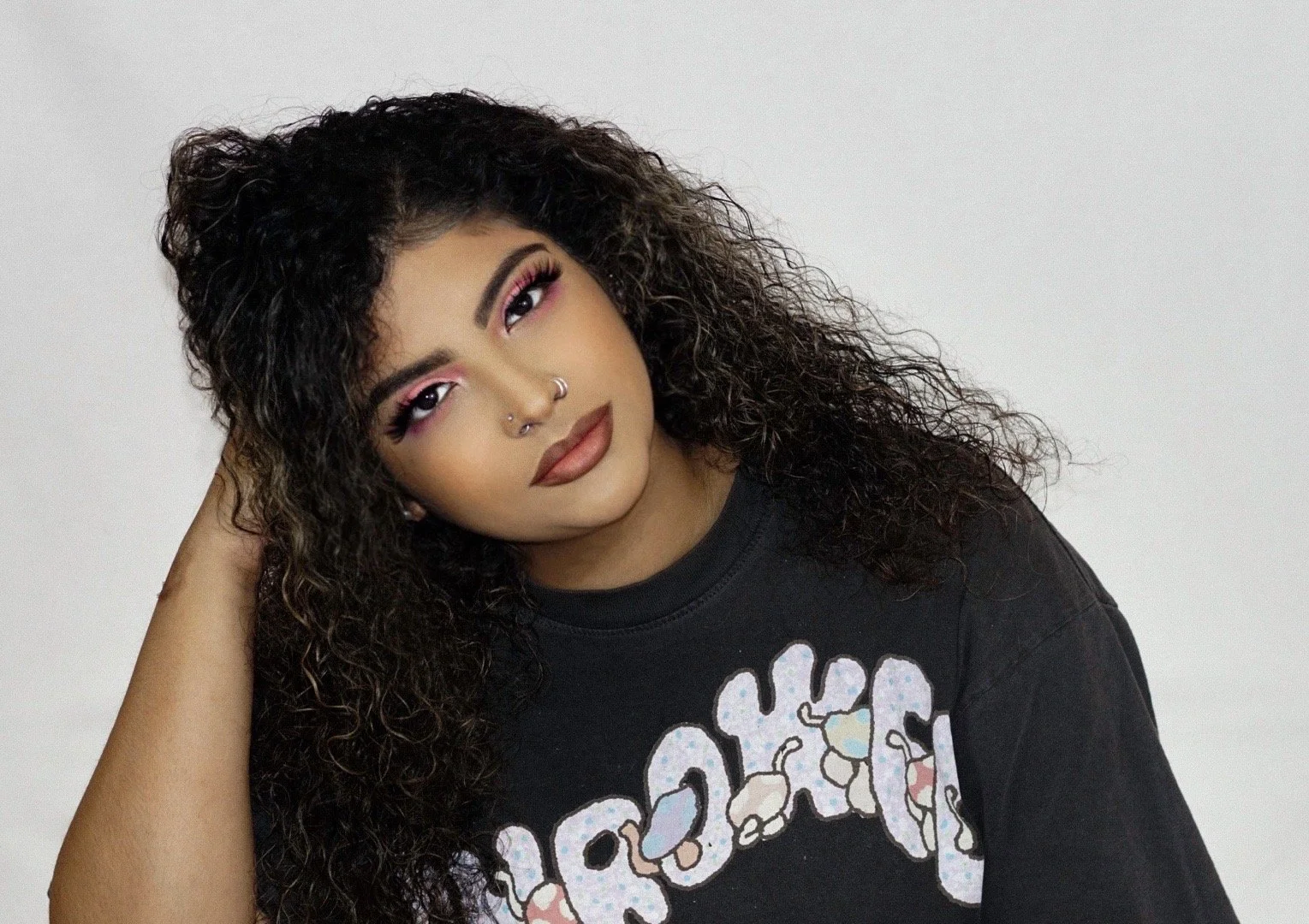 Pink Eye On Yahira.JPG