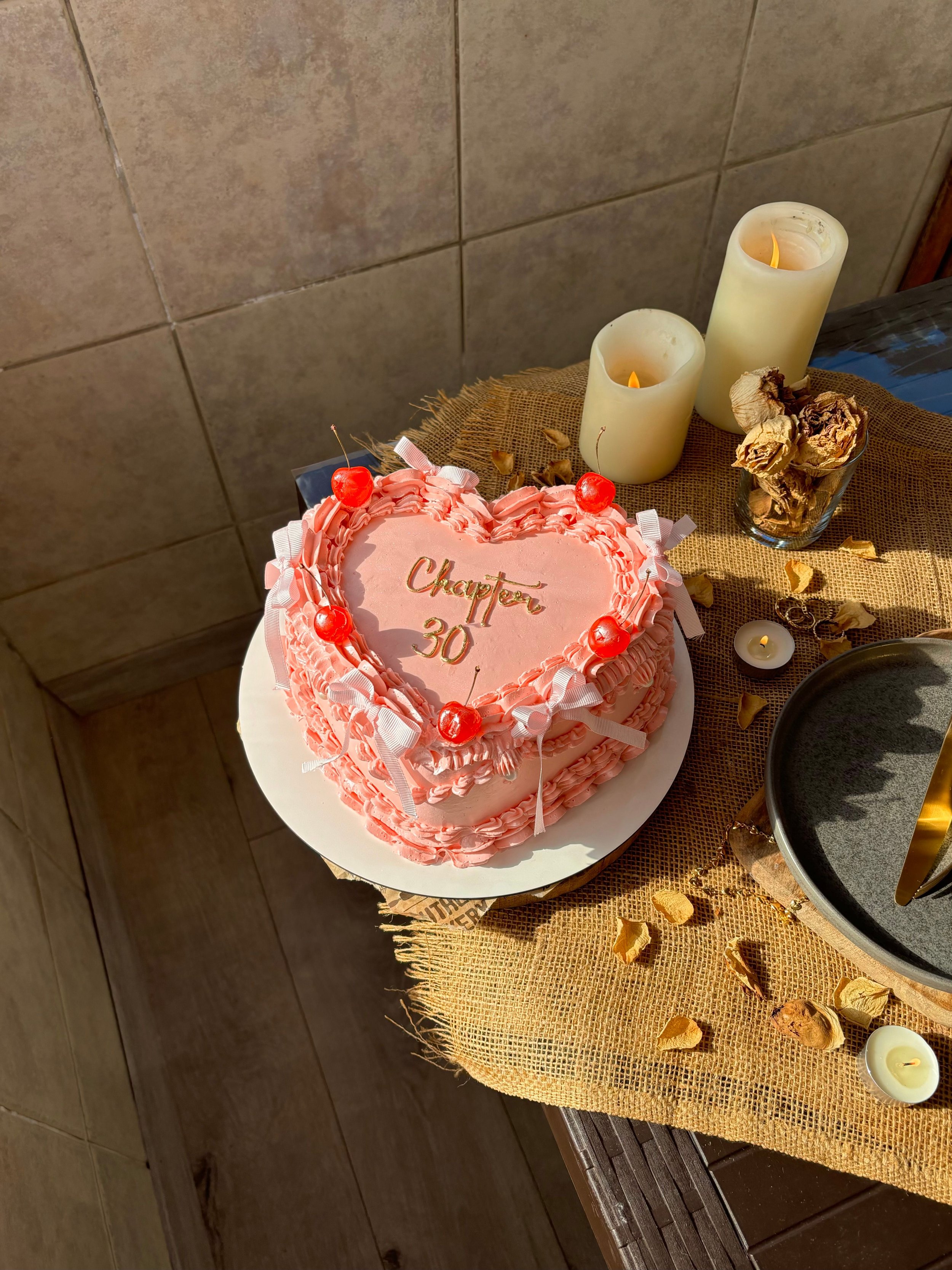 Single Tier Cake