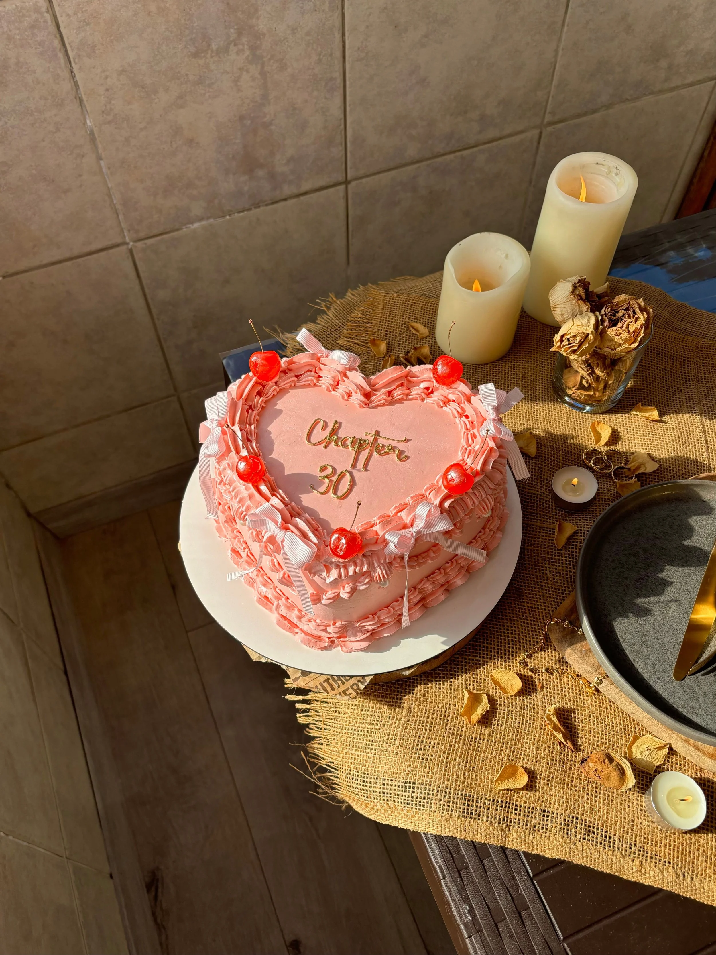 Single Tiered Cake
