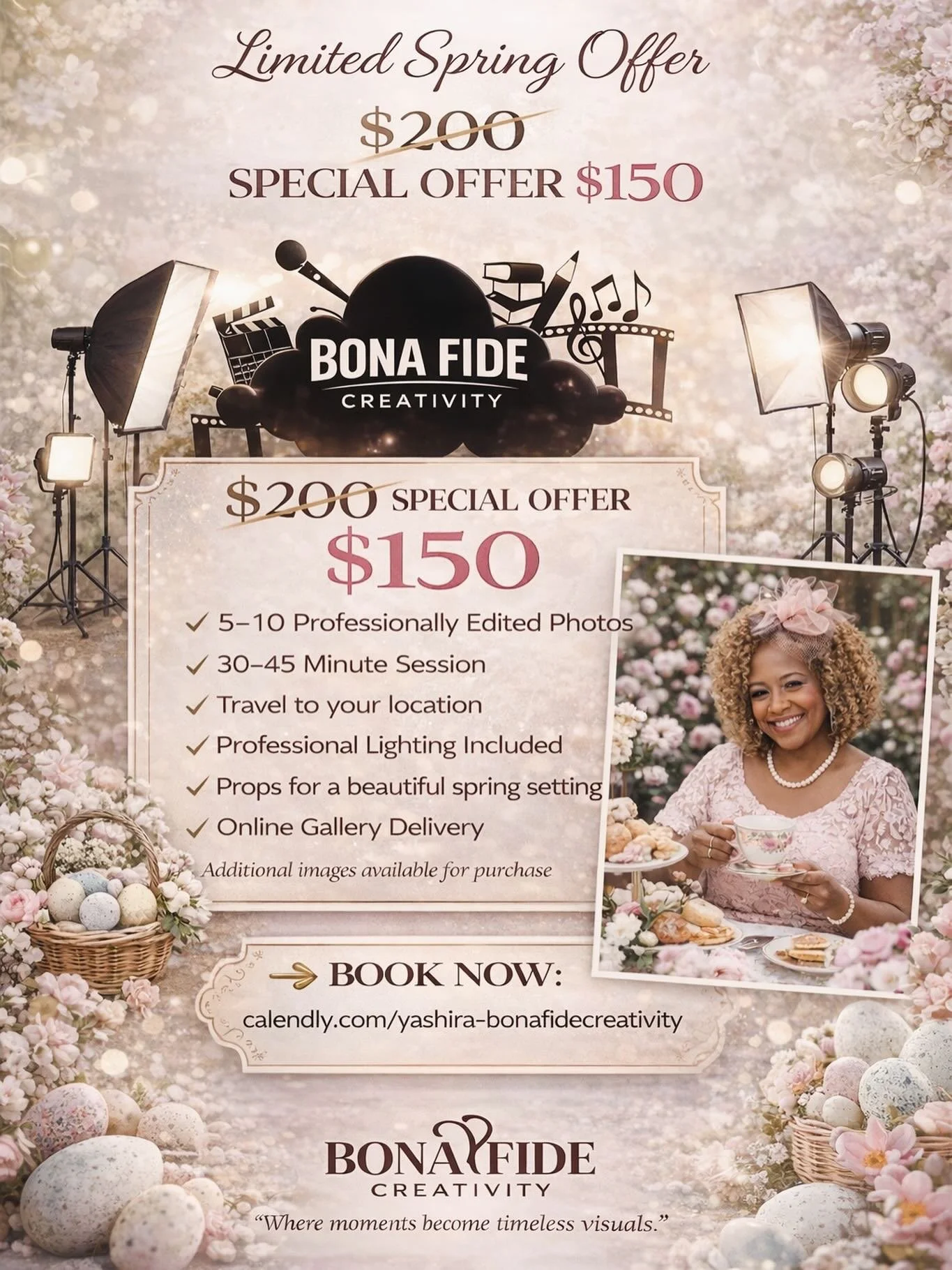 Book a consultation- click link on Bio! #photographer #photoshoot #photos #easterphotoshoot #easterphotography