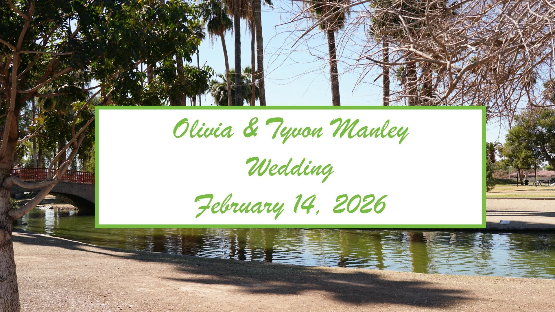 Wedding at Encanto Park