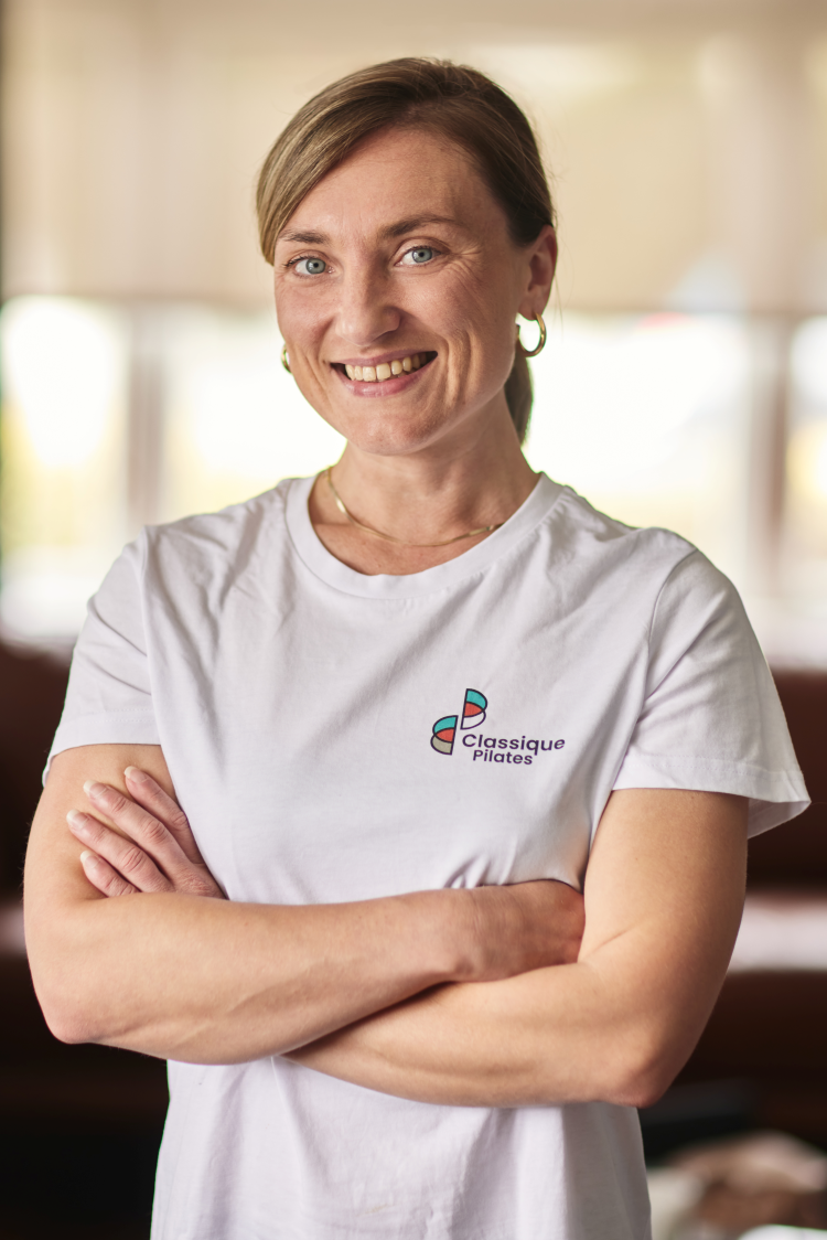 Portrait of Pilates Teacher Alex Jeannot