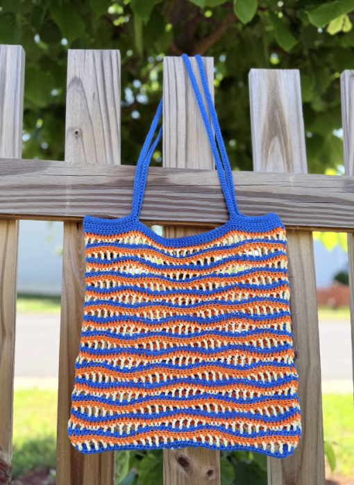 Ride The Wave Tote Bag Crochet Pattern