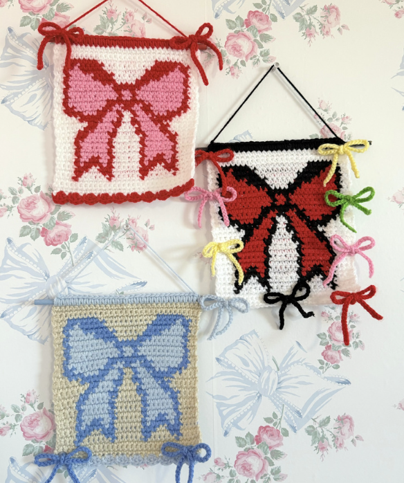 Bow Bliss Tapestry Crochet Pattern